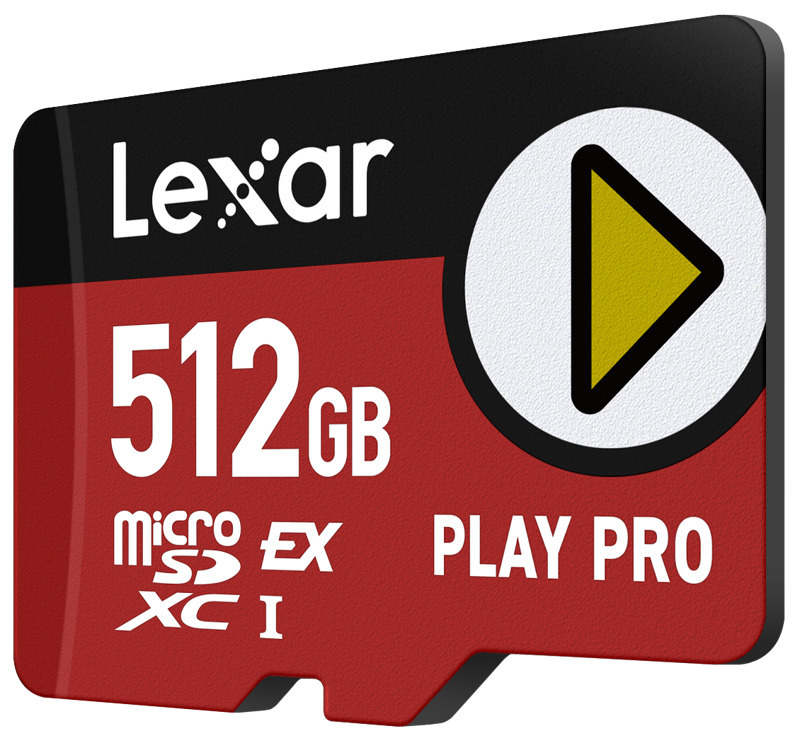 Lexar Play Pro 512 Gt microSD Express muistikortti