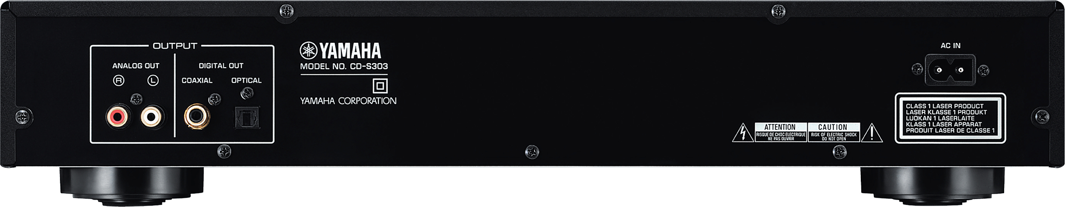 Yamaha CD-S303 -soitin, hopea