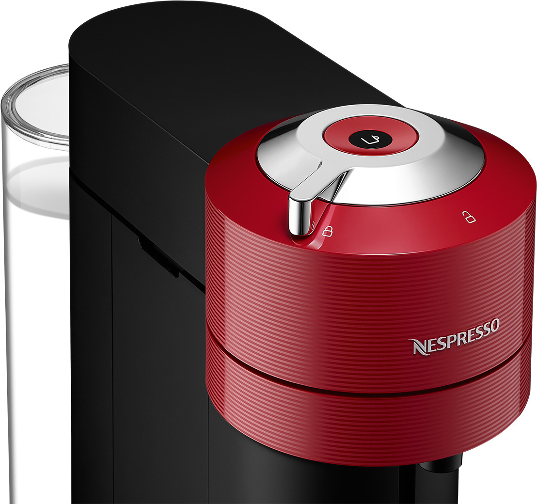 Nespresso Vertuo Next -kapselikeitin, musta/punainen