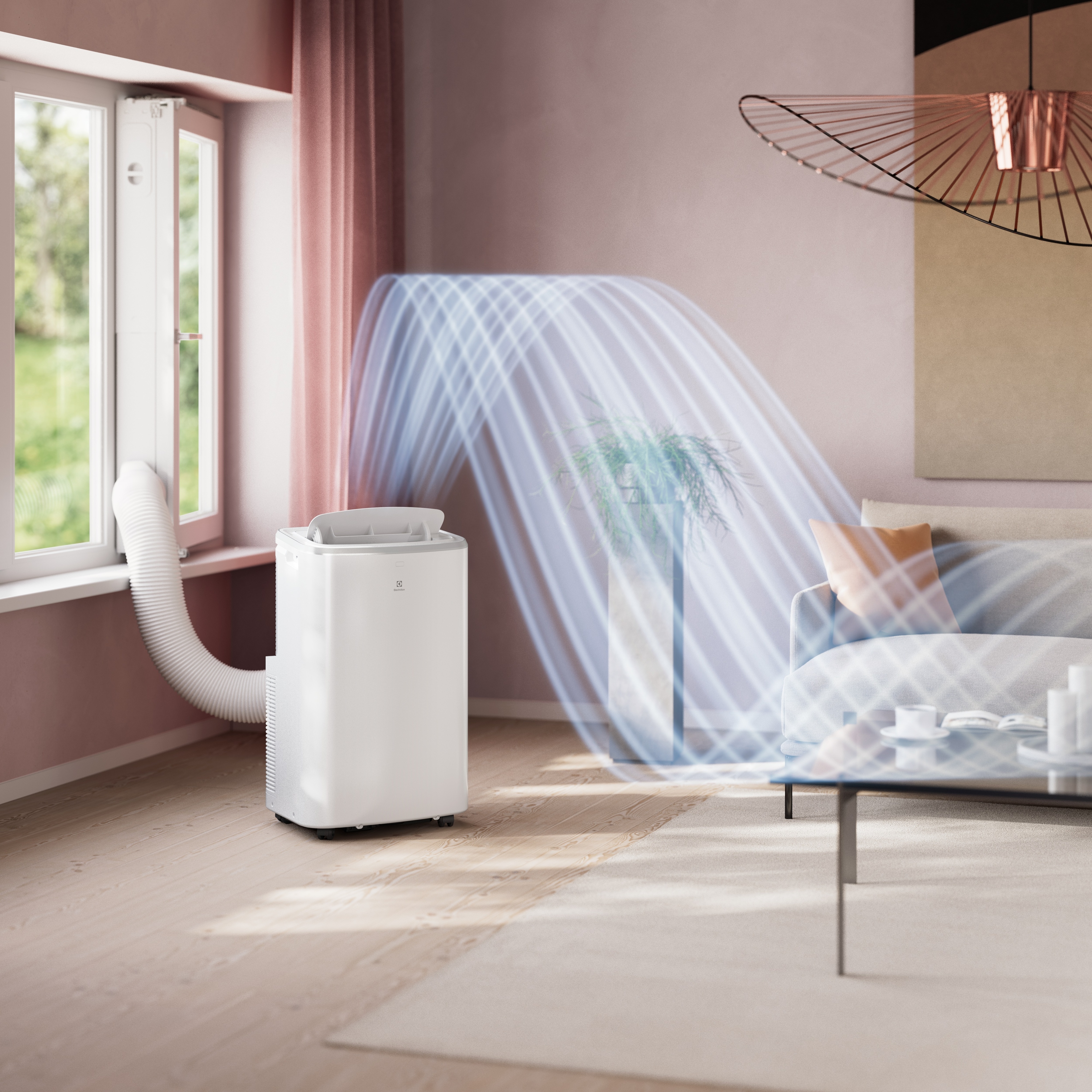 Electrolux Comfort 600 EXP26U759CW -siirrettävä ilmastointilaite