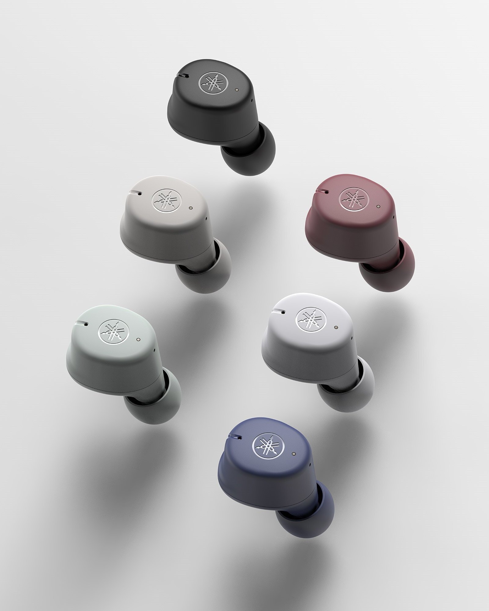 Yamaha TW-E3C langattomat nappikuulokkeet, punainen 6 Yamaha TW-E3C langattomat nappikuulokkeet, punainen - Image 6