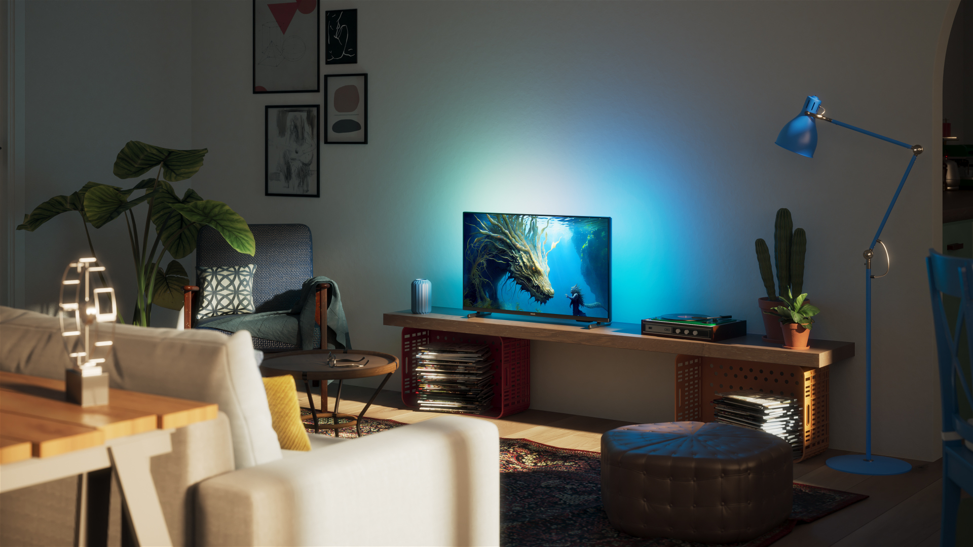 Philips PHS6808 24" HD Ready LED TV