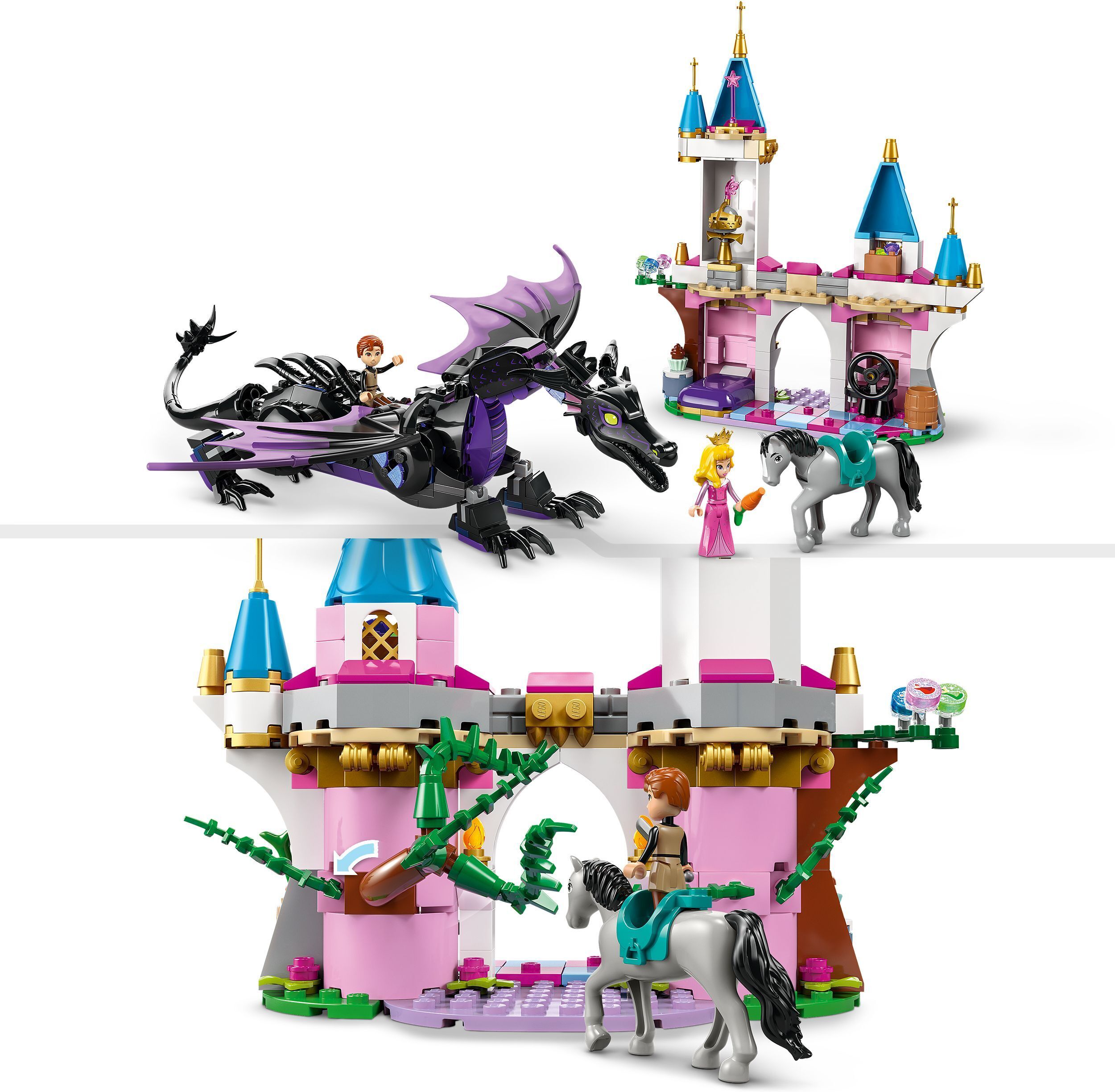 LEGO Disney Princess 43240  - Pahatar lohikäärmeenä