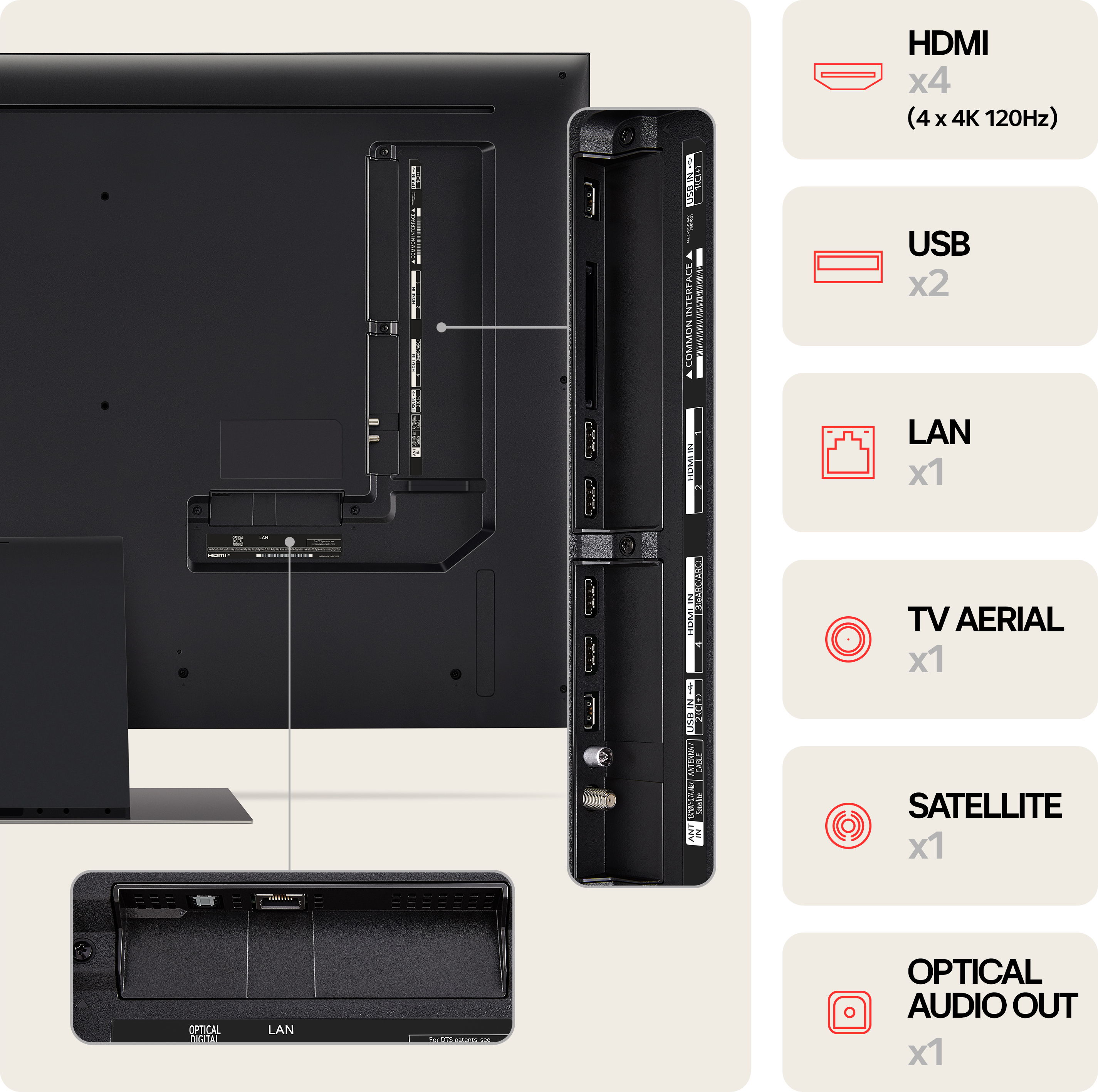 LG 50'' QNED 86 – 4K TV (2024)