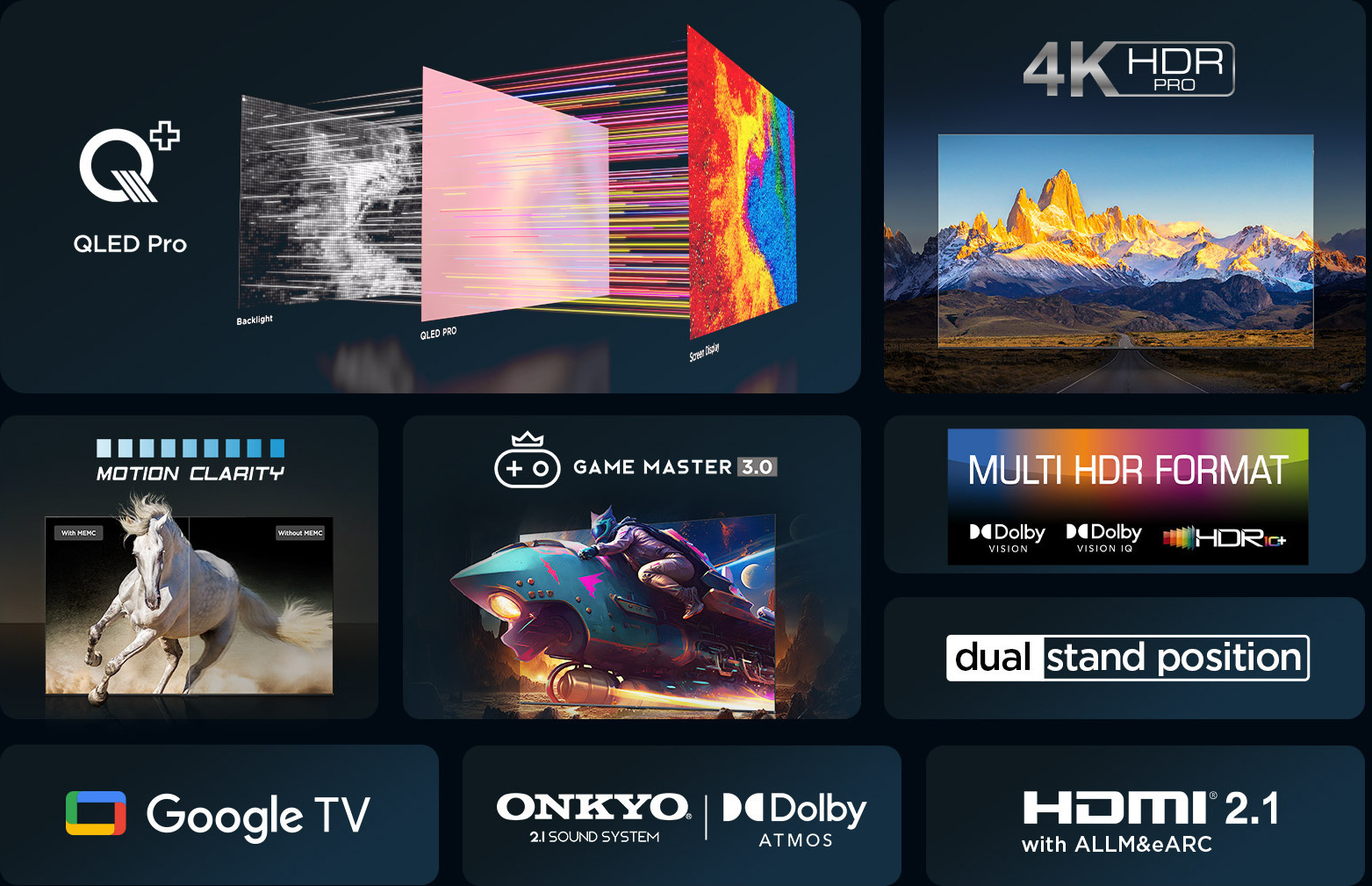TCL 65" C655 –  4K QLED Google TV