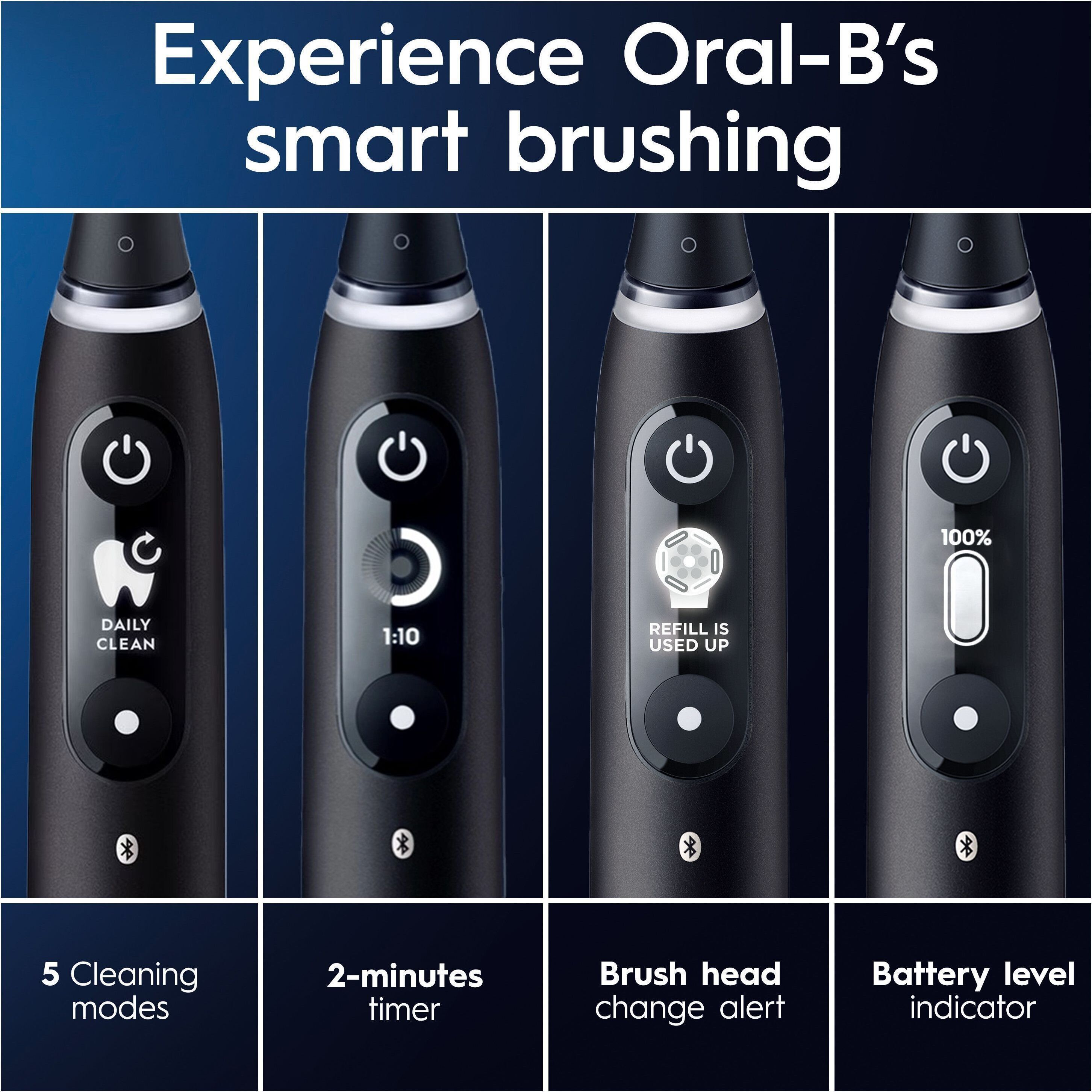 Oral-B iO Series 7s sähköhammasharja, musta