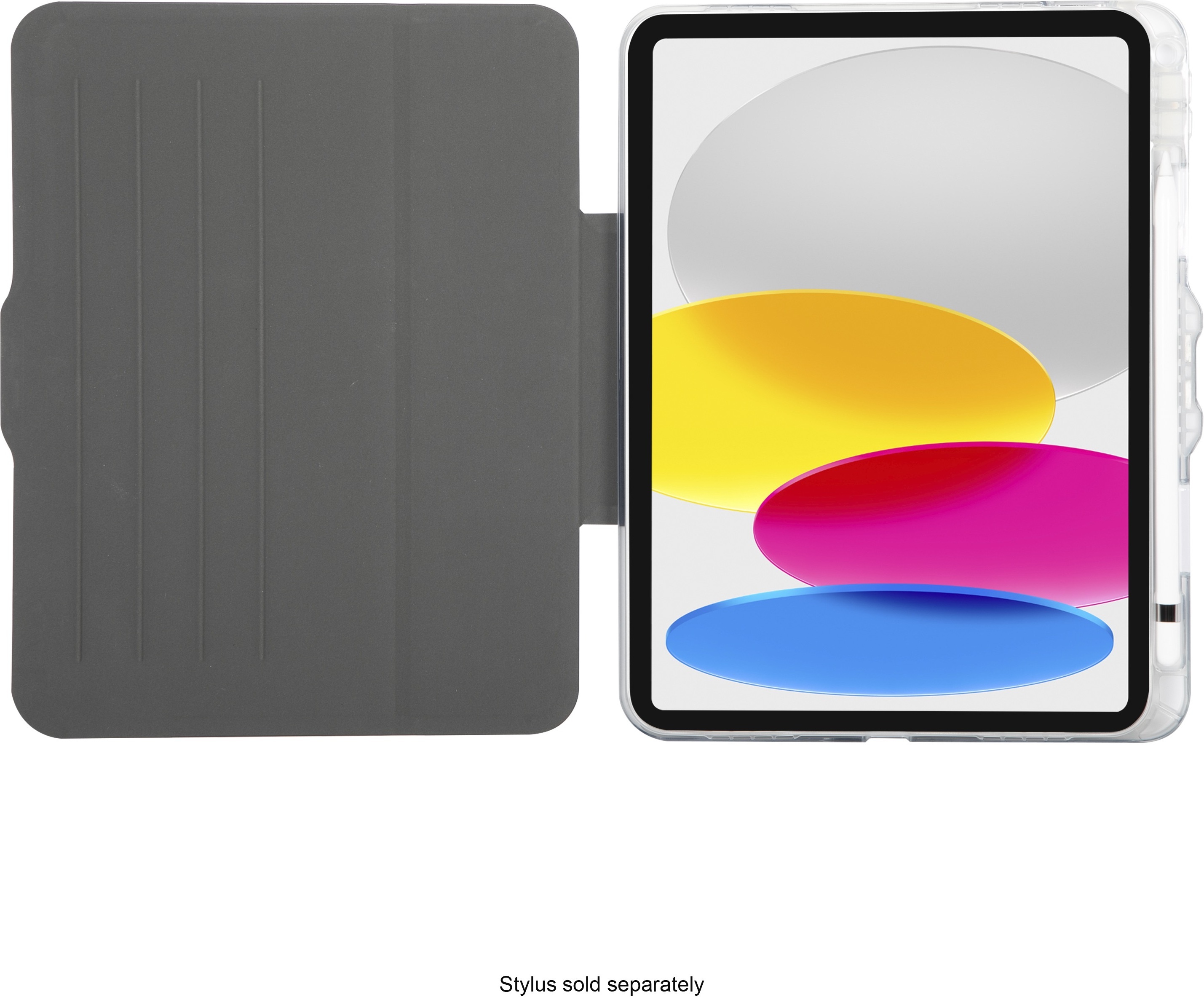 Targus VersaVu Clear -suojakotelo, Apple iPad 10,9", läpinäkyvä/musta