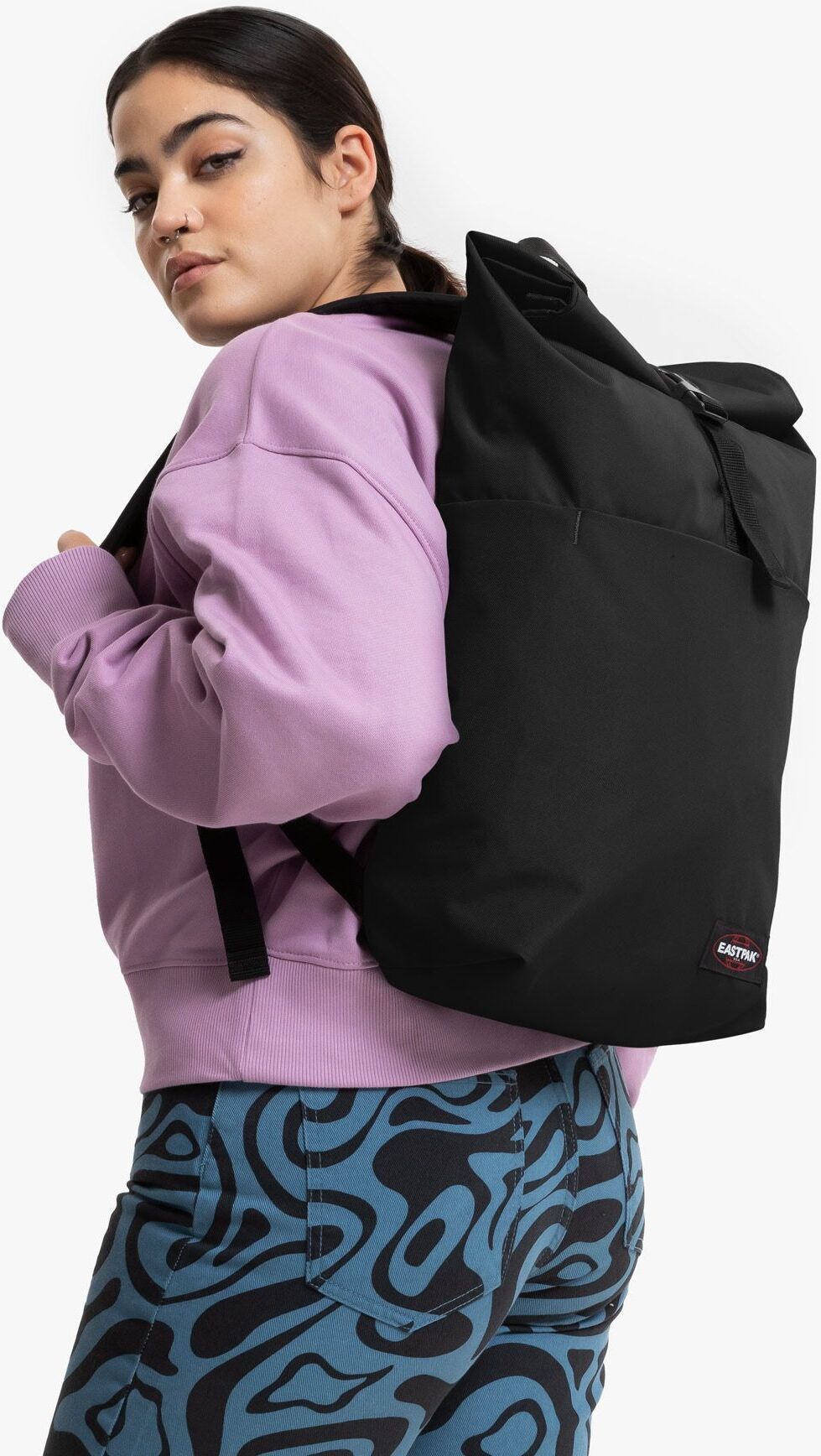 Eastpak UP ROLL -reppu, musta