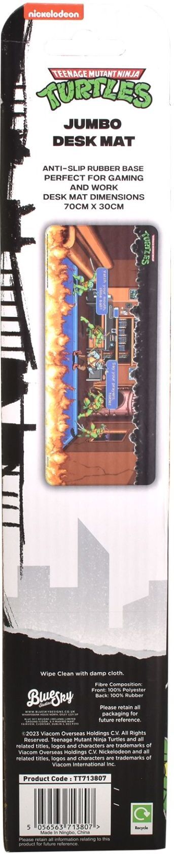 TMNT Jumbo Desk Mat -hiirimatto, 70 x 30 cm