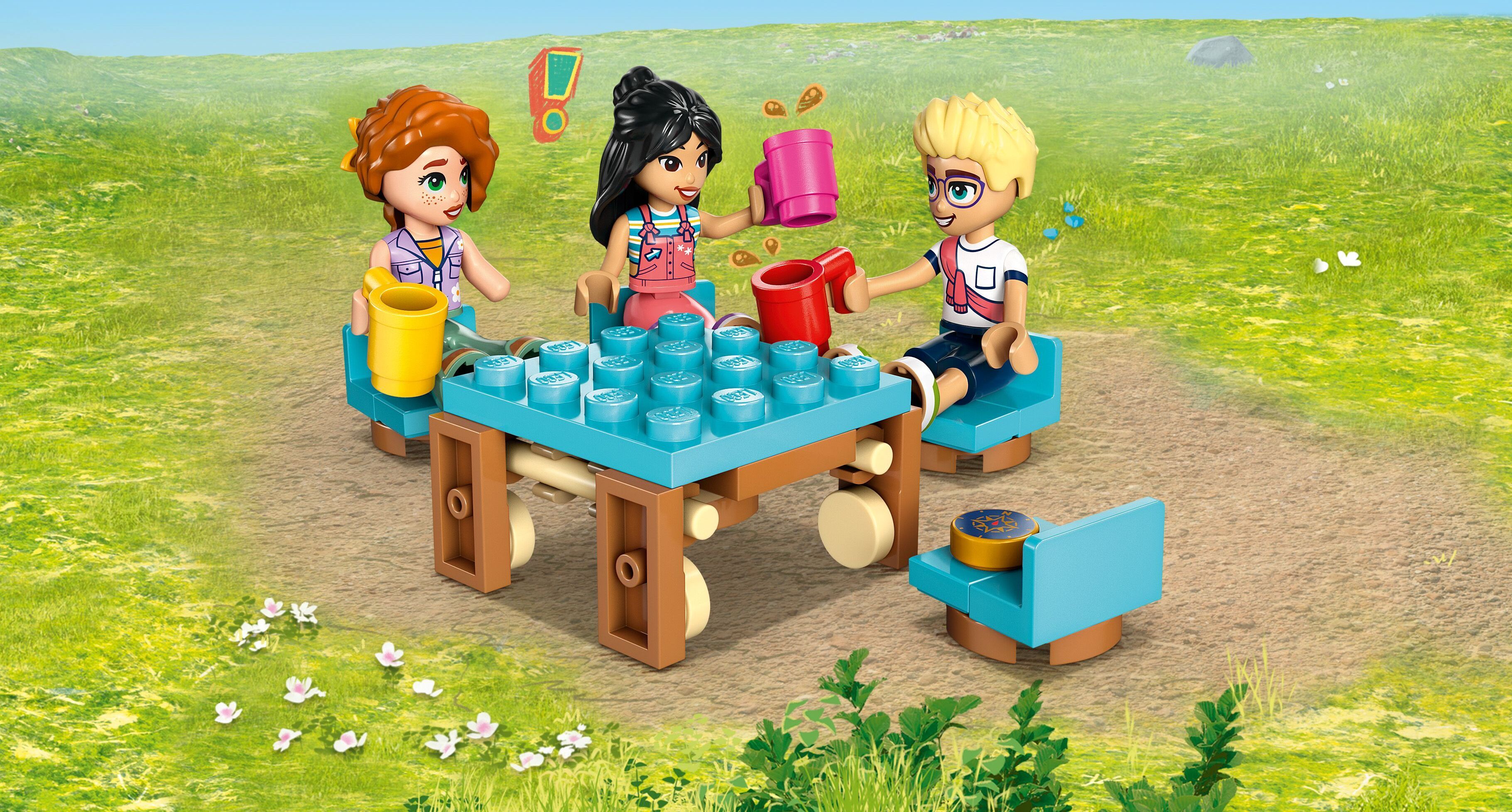 LEGO Friends 42663 – Ystävien seikkailu matkailuautolla