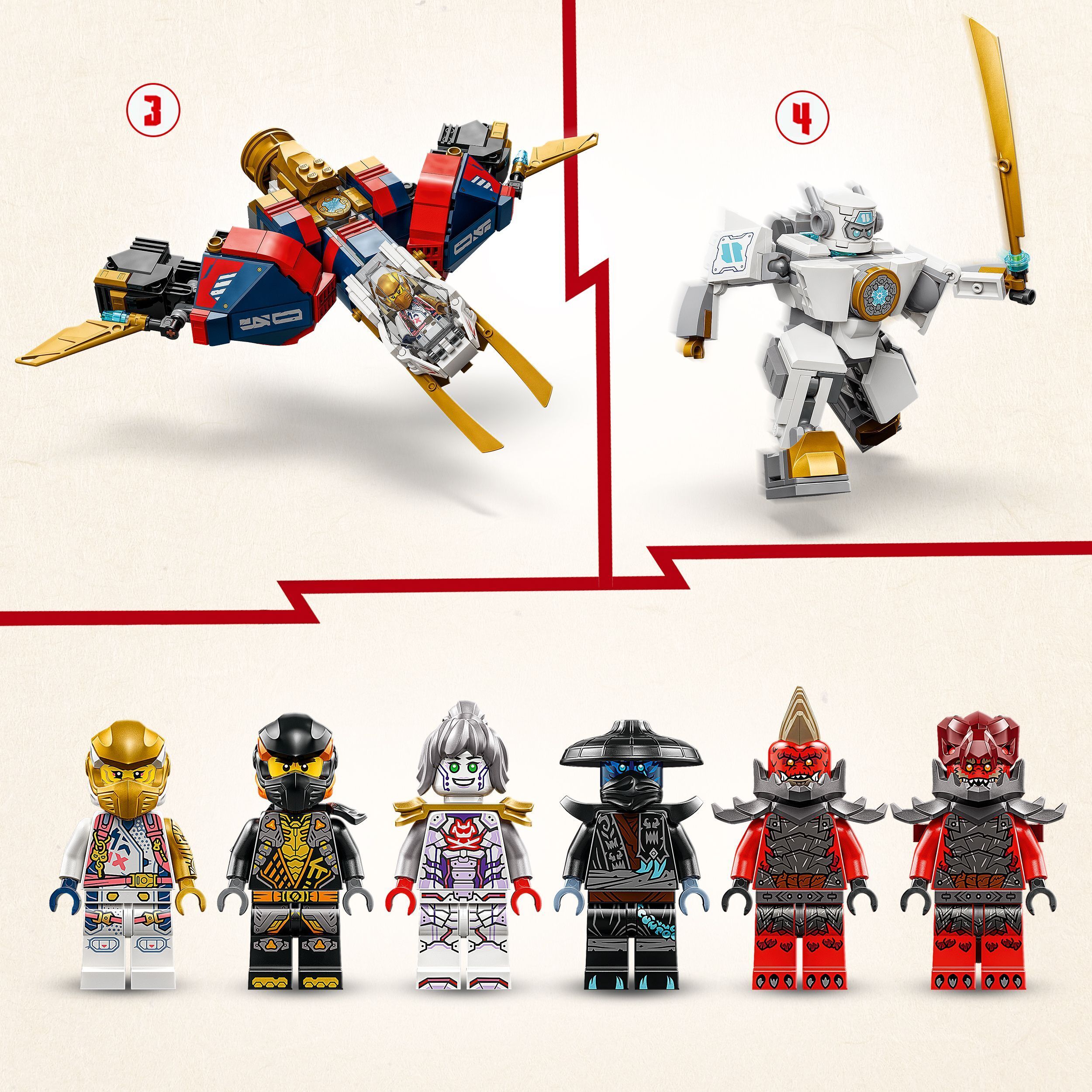 LEGO Ninjago 71834 – Zanen ultrayhdistelmärobotti