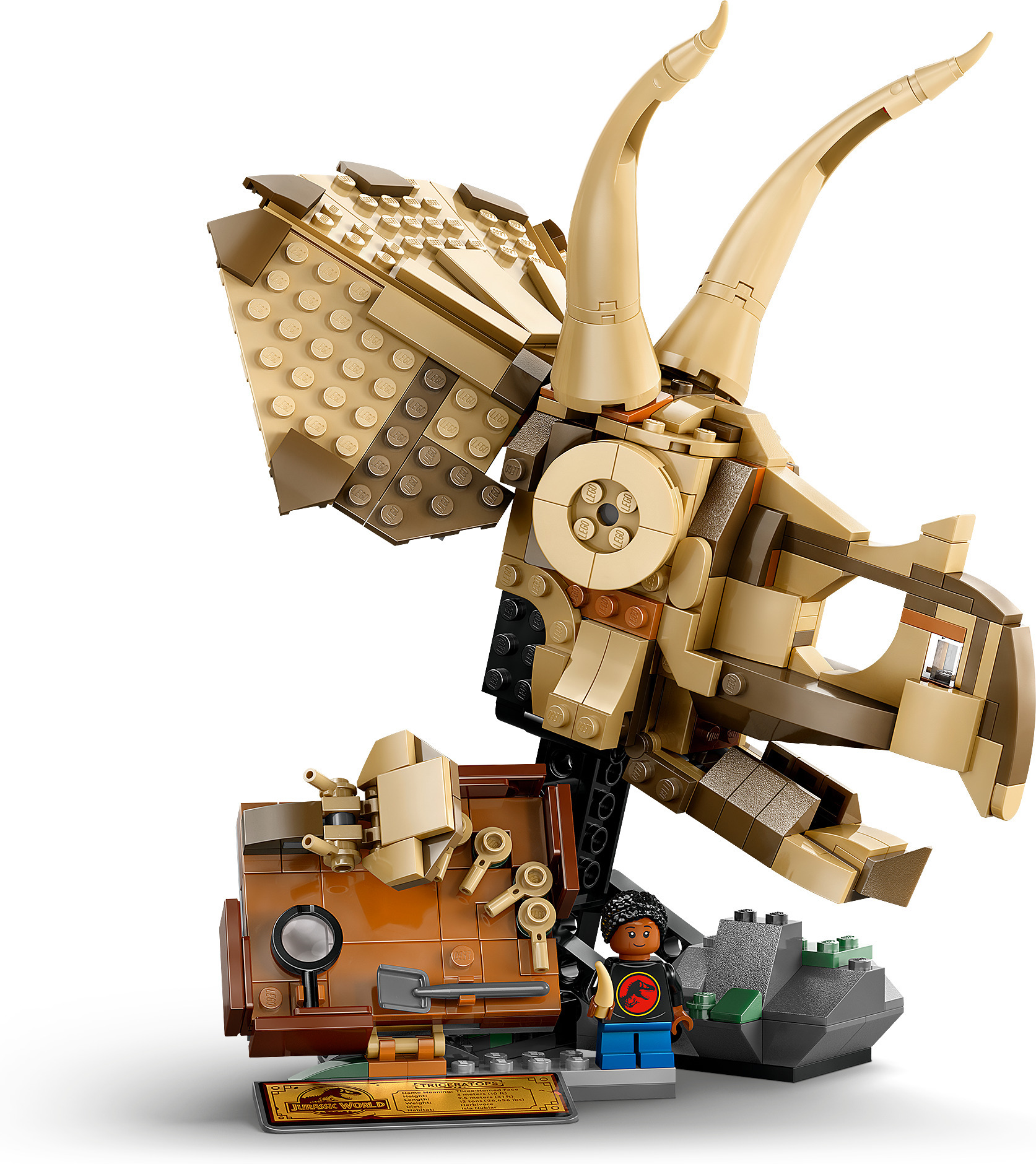 LEGO Jurassic World 76969 – Dinosaurusfossiilit: Triceratopsin kallo