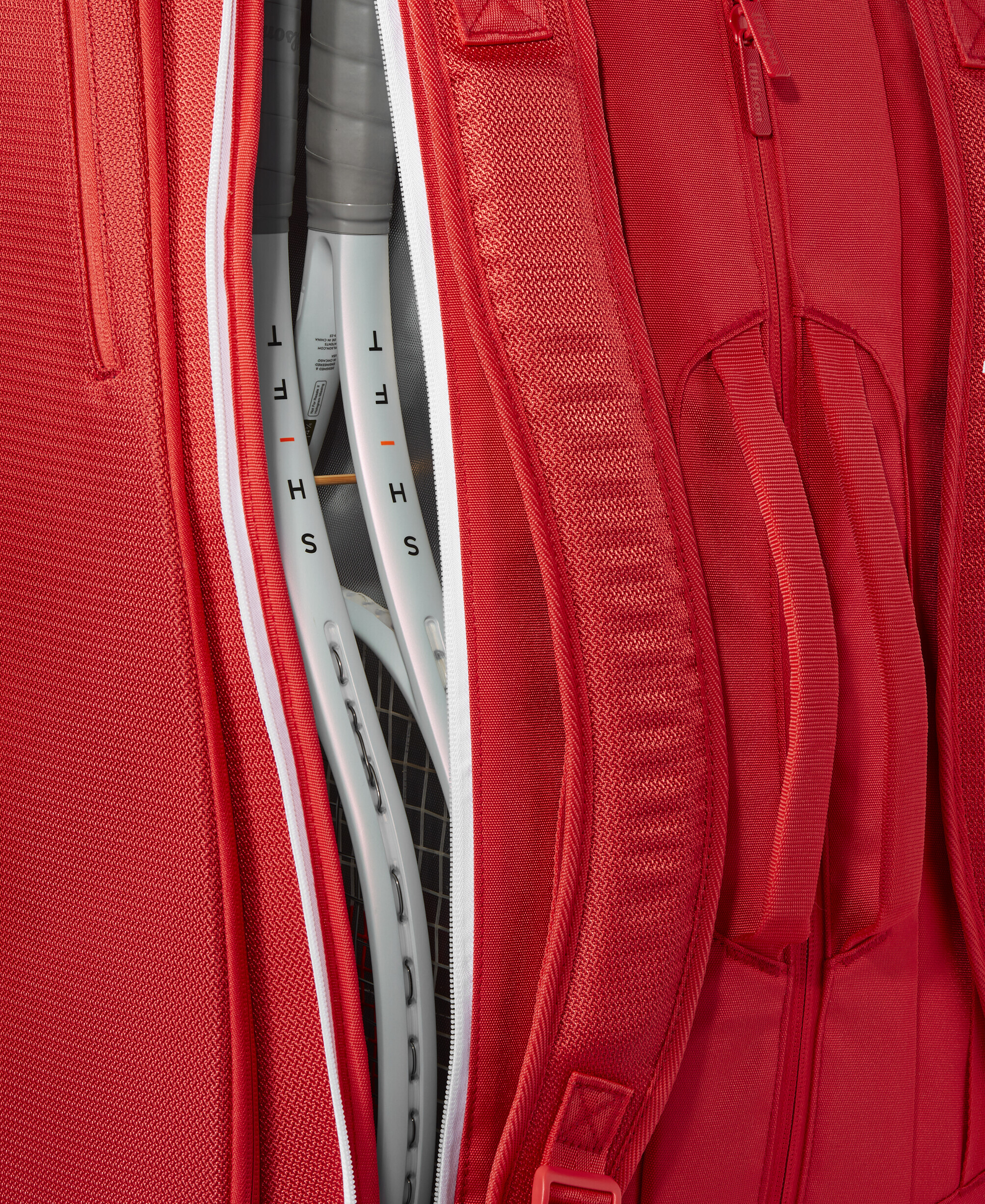 Wilson Super Tour 15-pack mailalaukku, punainen