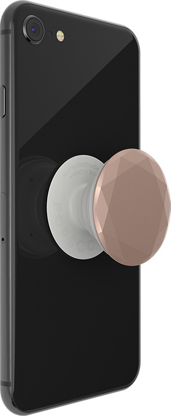 PopSockets PopGrip -puhelinpidike, Metallic Diamond Rose Gold