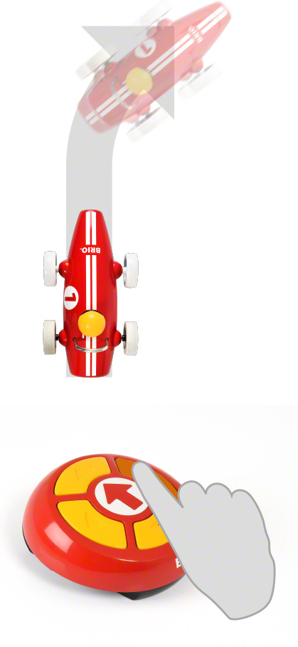 BRIO 30388 - Kauko-ohjattava kilpa-auto