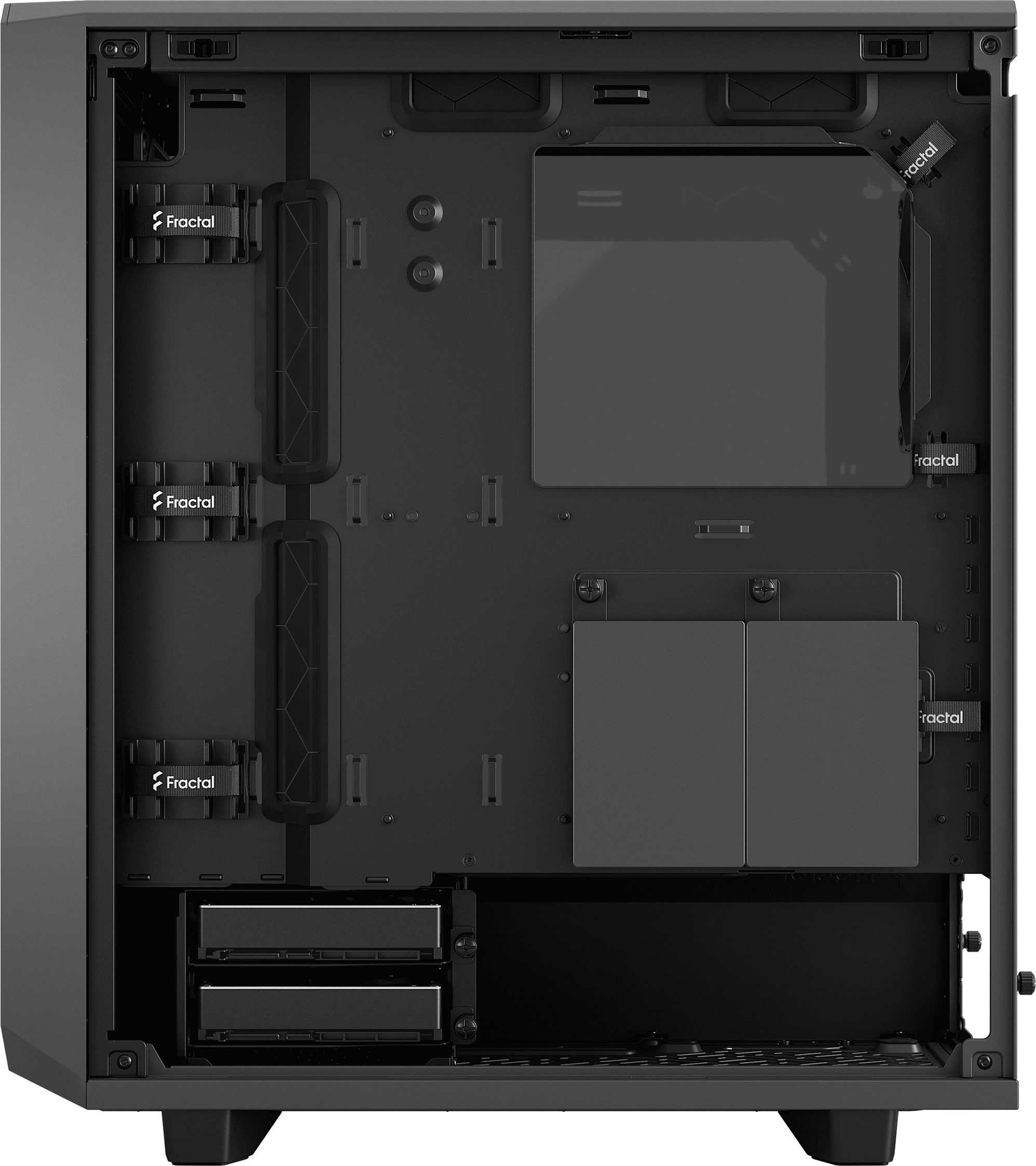 Fractal Design Meshify 2 Compact ATX-kotelo,  harmaa