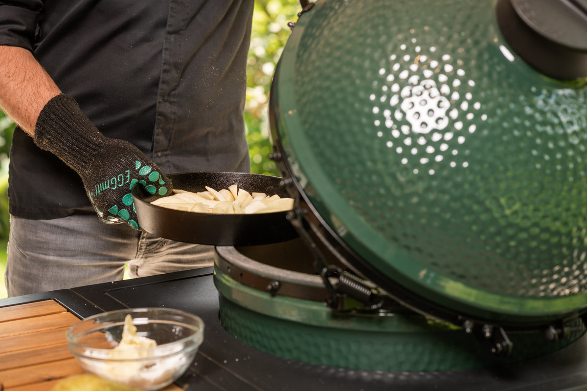 Big Green Egg EGGmitt -grillaushanska, silikonia