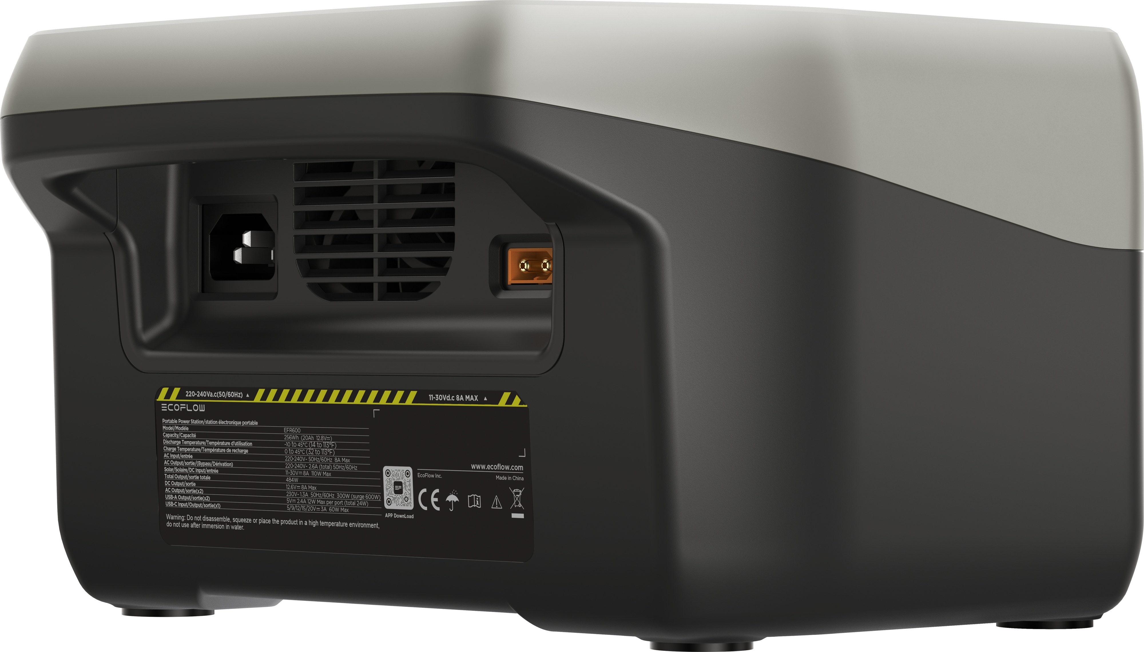 EcoFlow River 2 kannettava virta-asema, 256 Wh