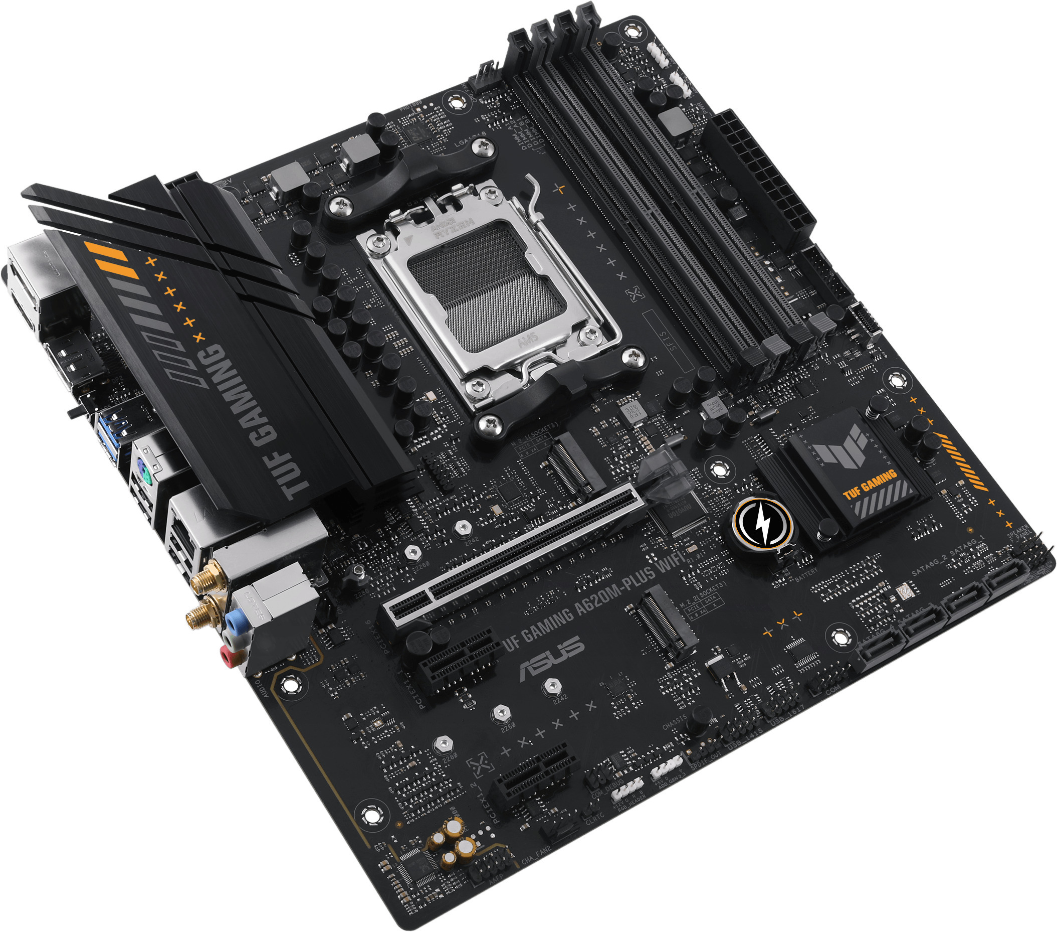 ASUS TUF GAMING A620M-PLUS WIFI mATX-emolevy