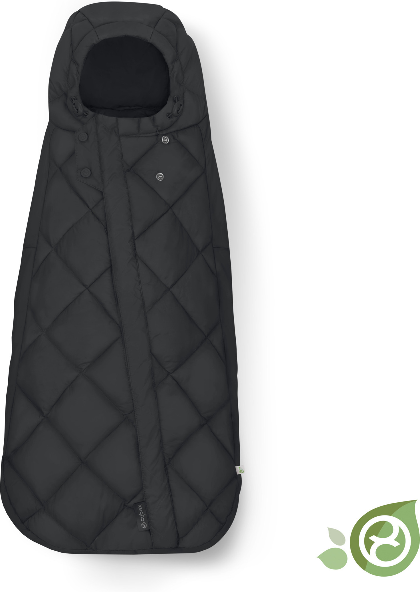 Cybex Snogga Mini 2 -lämpöpussi, Moon Black