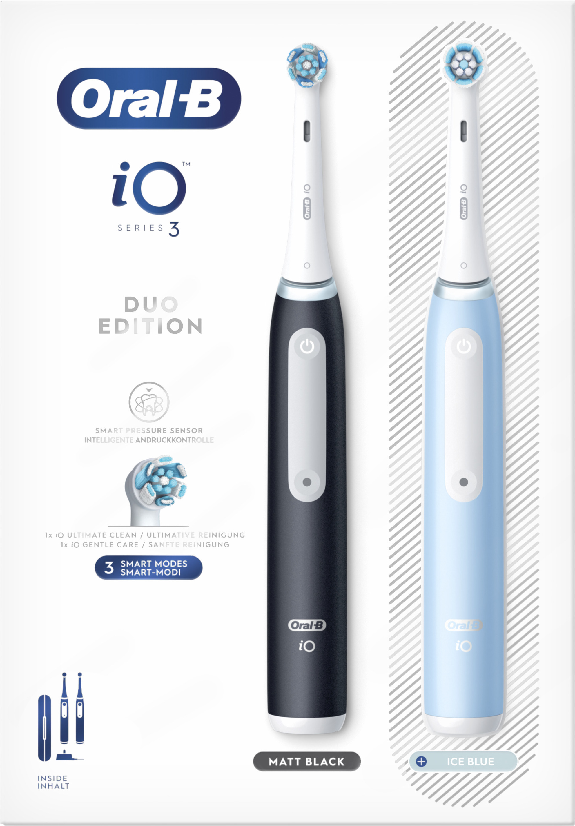 Oral-B iO Series 3s -sähköhammasharja, sininen