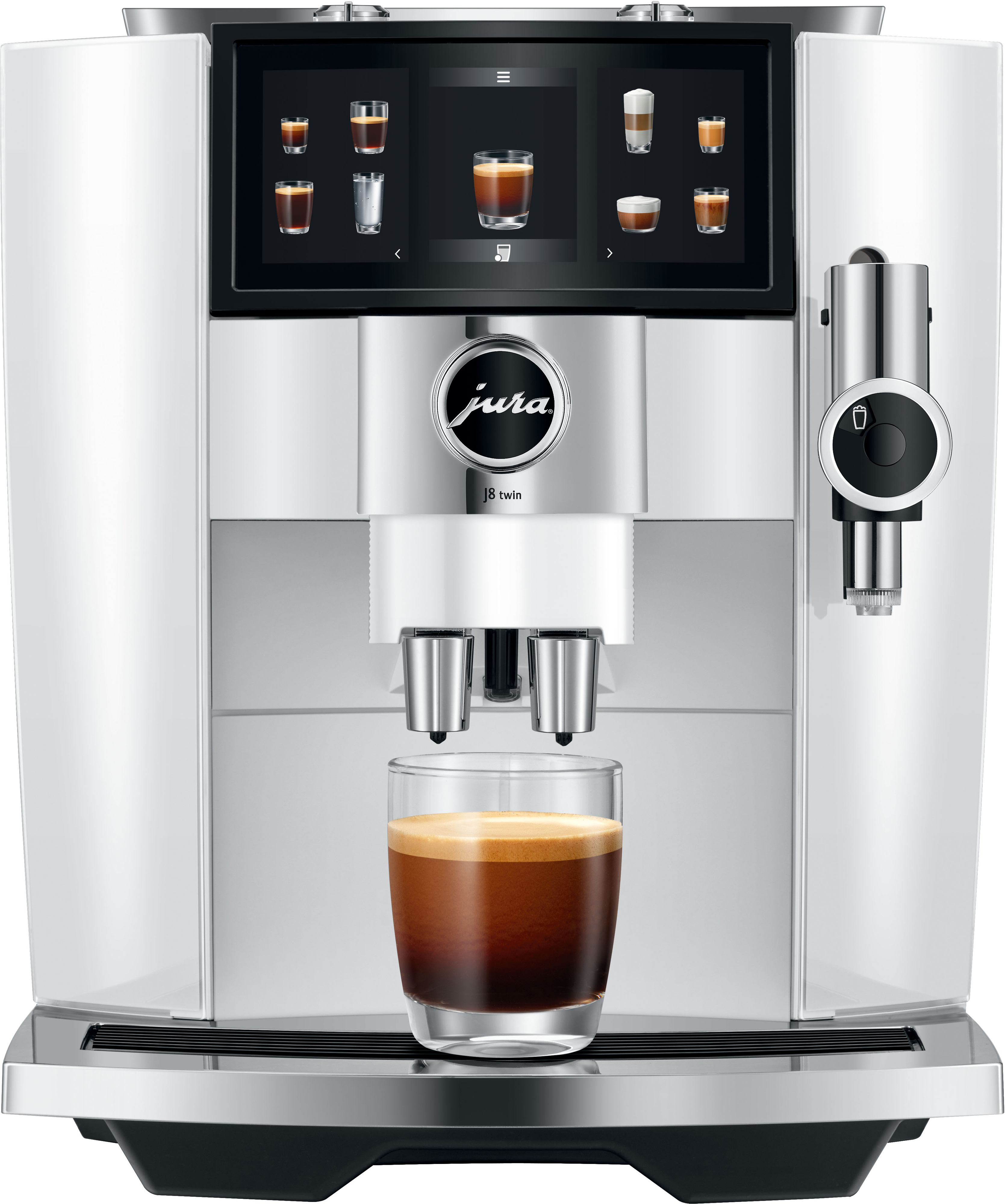 Jura J8 Twin Diamond White (EA) kahvikone