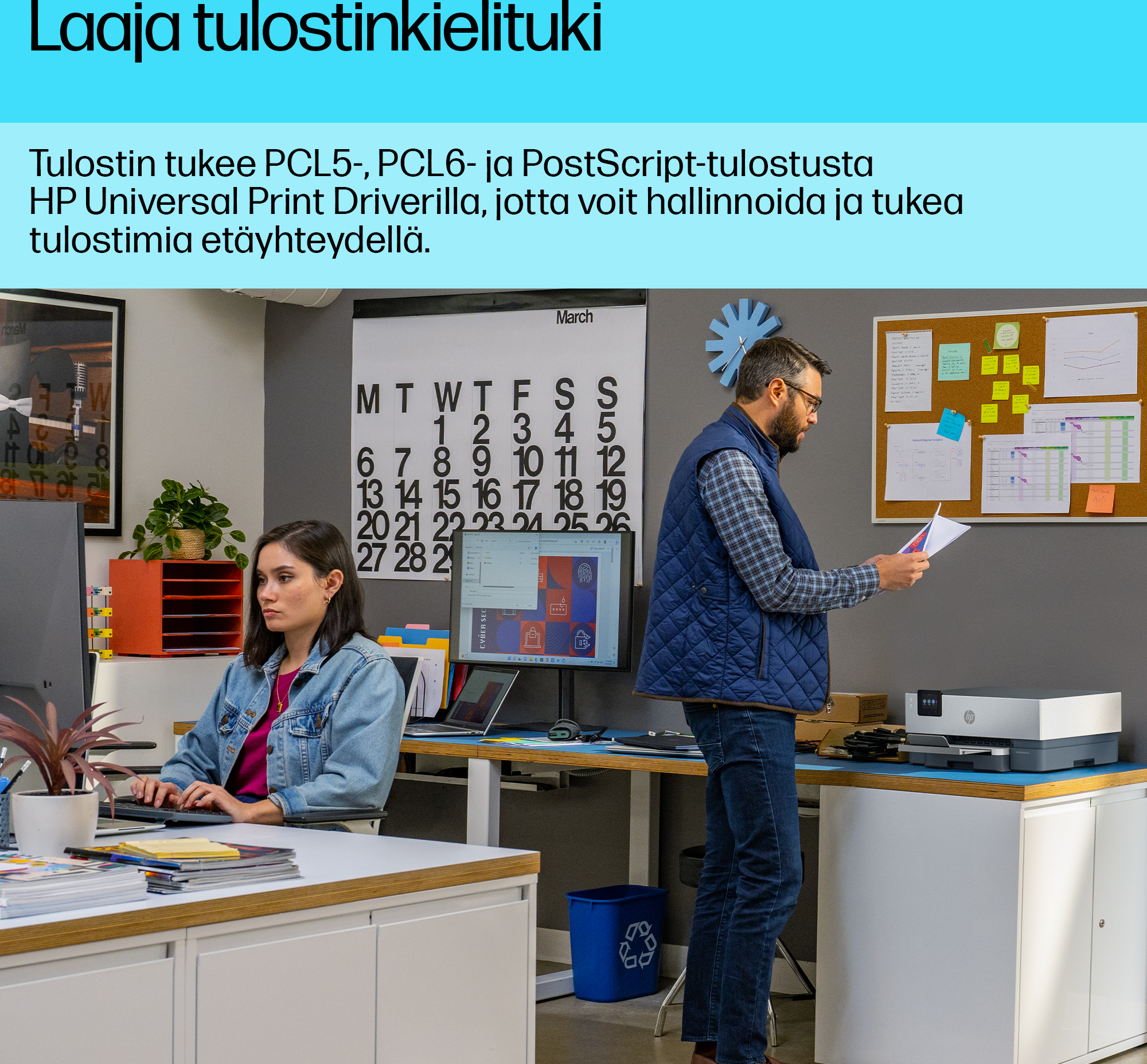 HP OfficeJet Pro 9122e All-in-One -monitoimitulostin