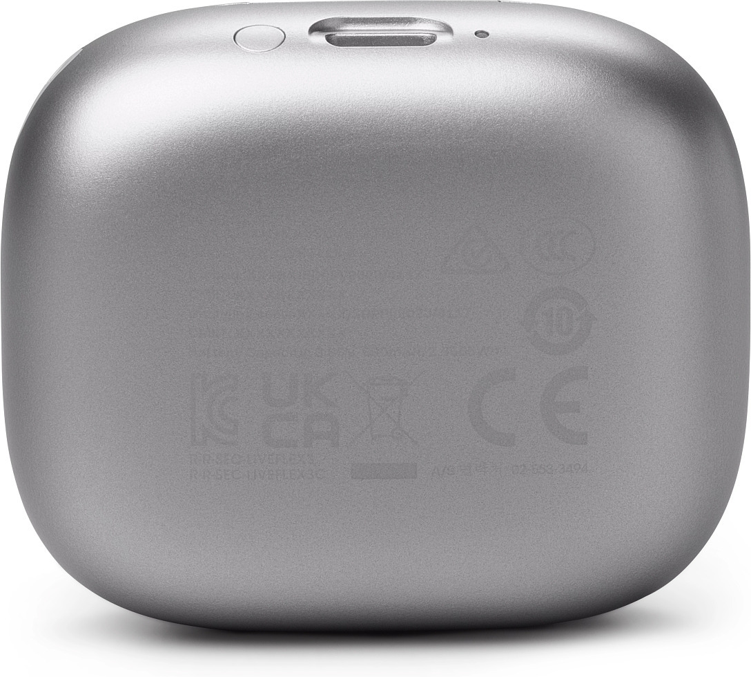 JBL Live Flex 3 vastamelunappikuulokkeet, hopea