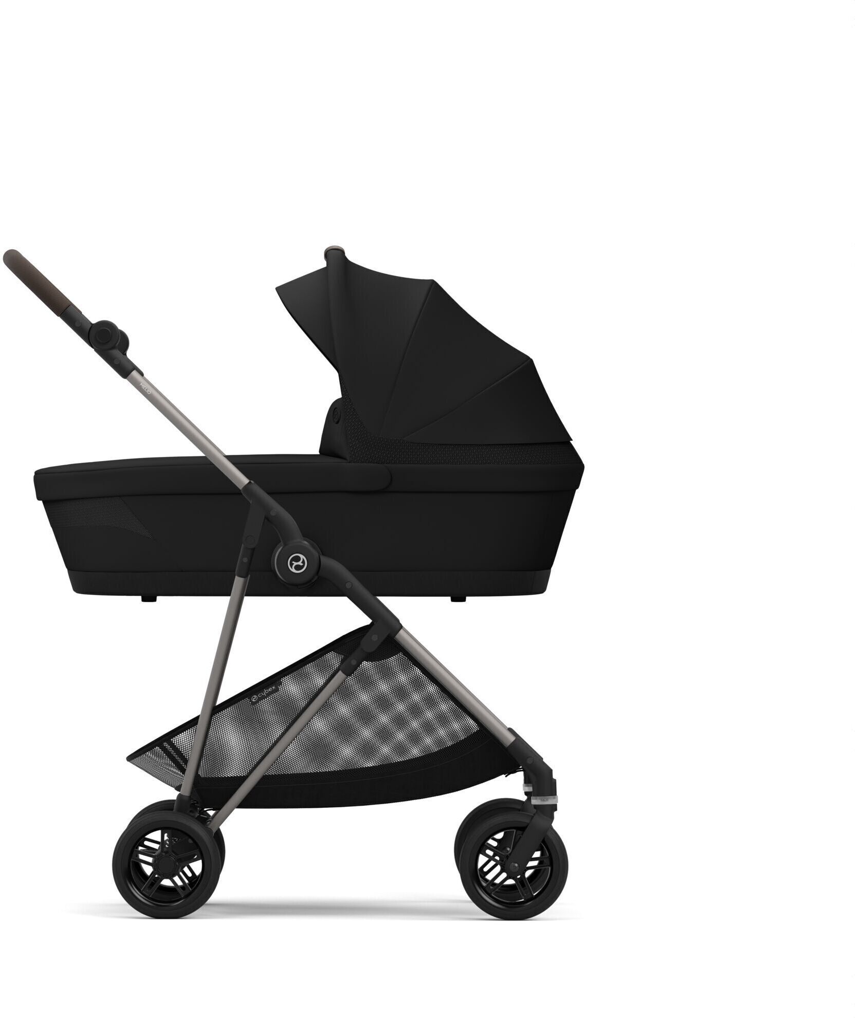 Cybex Melio Cot -vaunukoppa, Magic Black