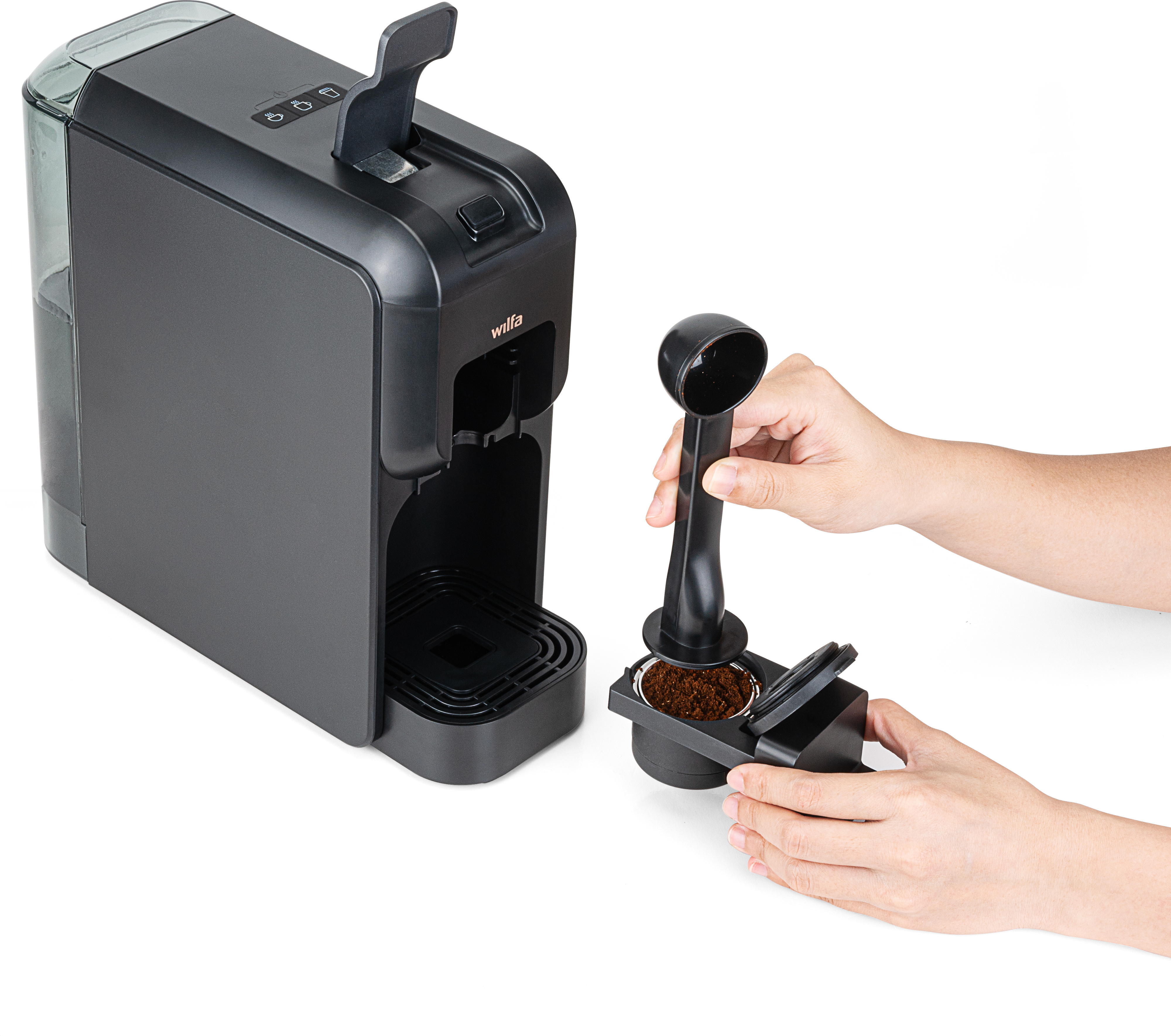 Wilfa Volo Capsule Mini MMA1T-TC15 espressokone ja kapselikeitin