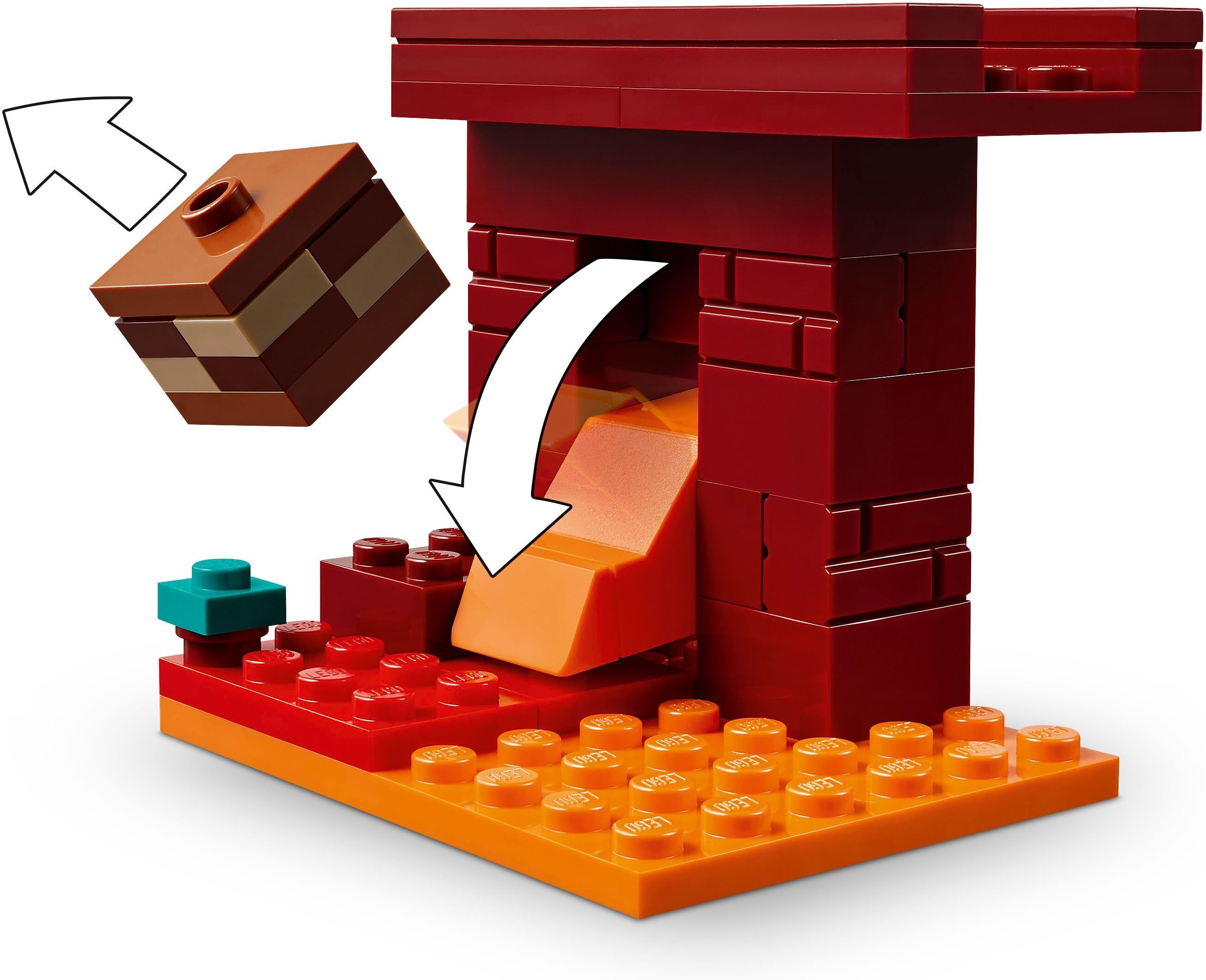 LEGO Minecraft 21266 – Hornan laavataistelu