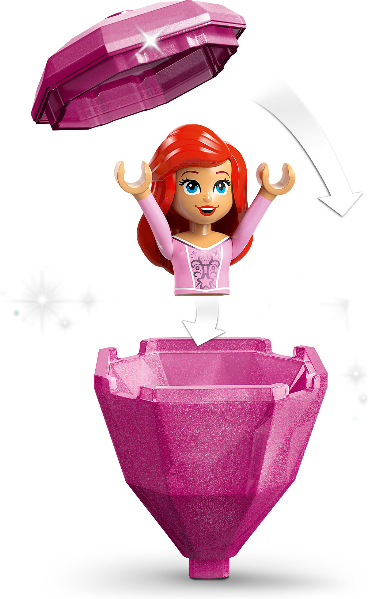 LEGO Disney Princess 43259 – Pyörähtelevä Ariel