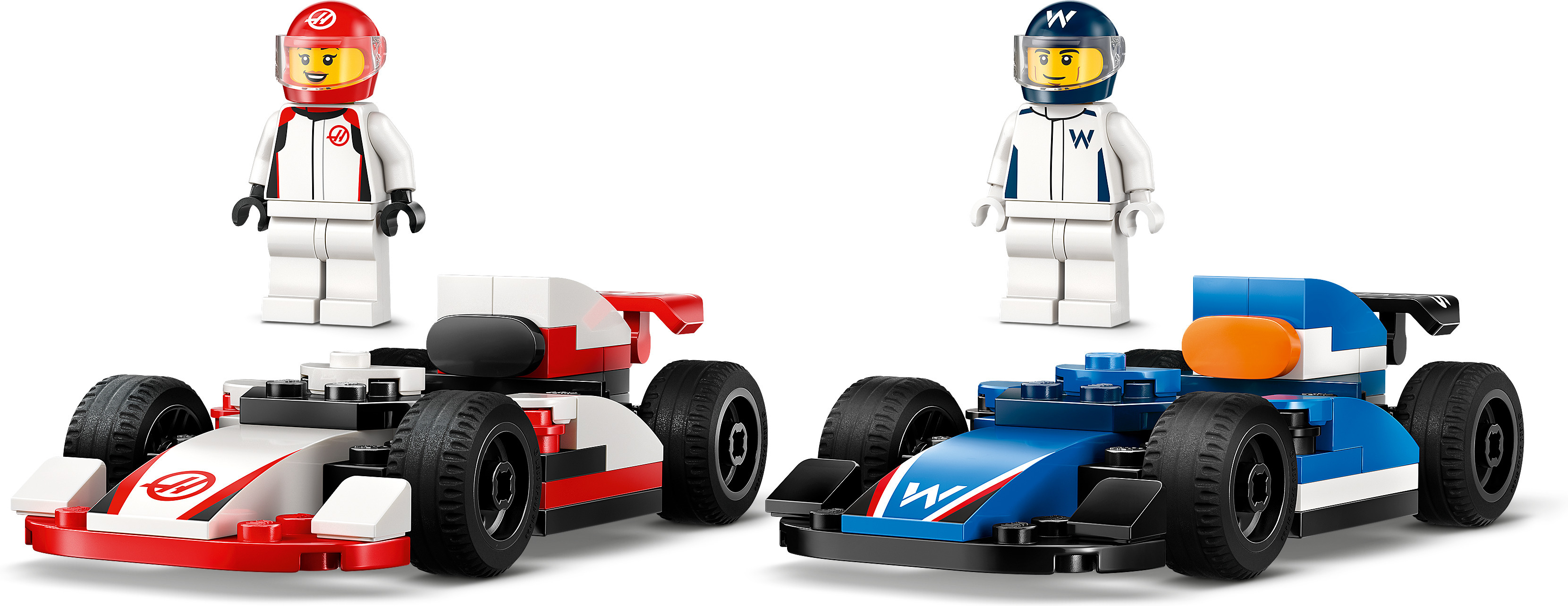 LEGO City 60464 – F1-kilpa-autot Williams Racing ja Haas F1
