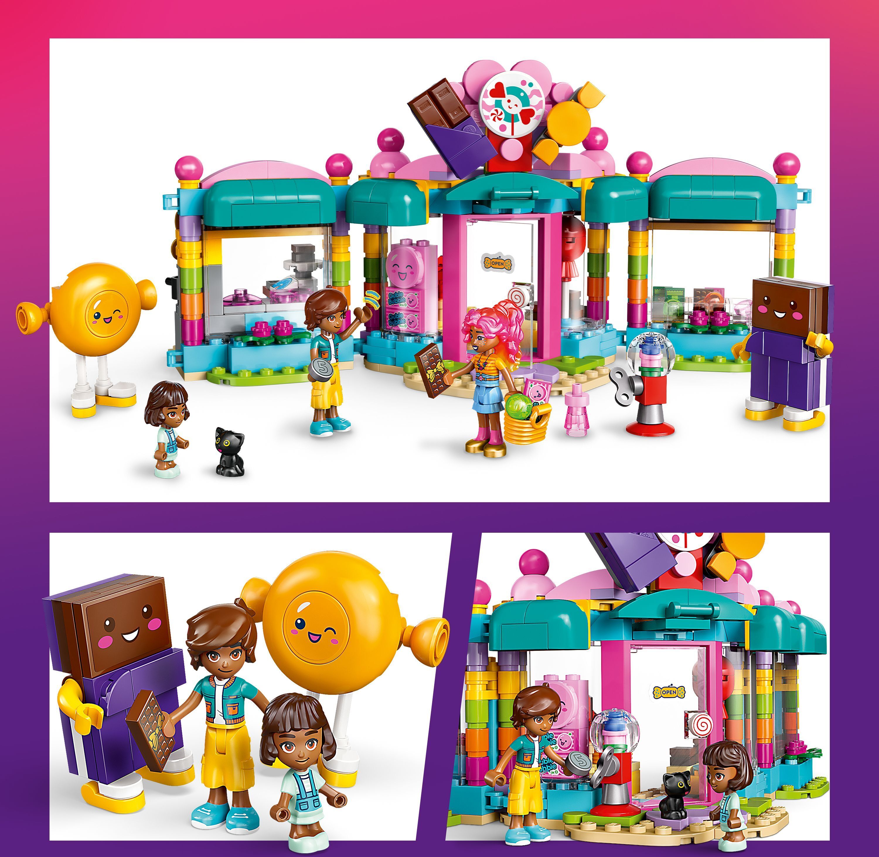 LEGO Friends 42649 – Heartlake Cityn karkkikauppa