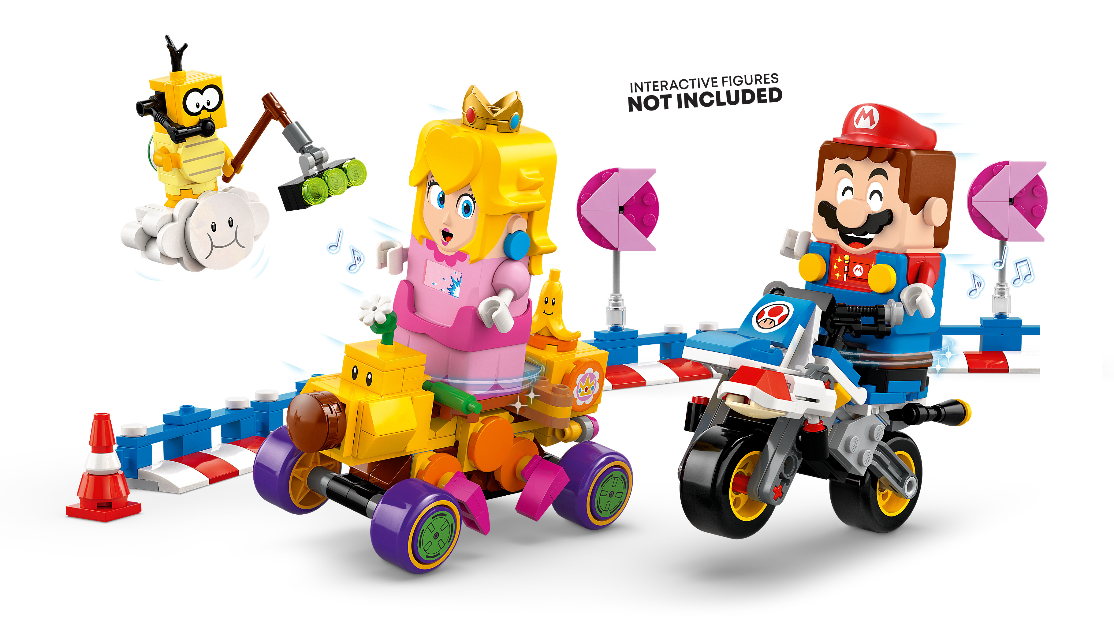 LEGO Super Mario 72036 – Mario Kart – Baby Peach ja Grand Prix ‑setti
