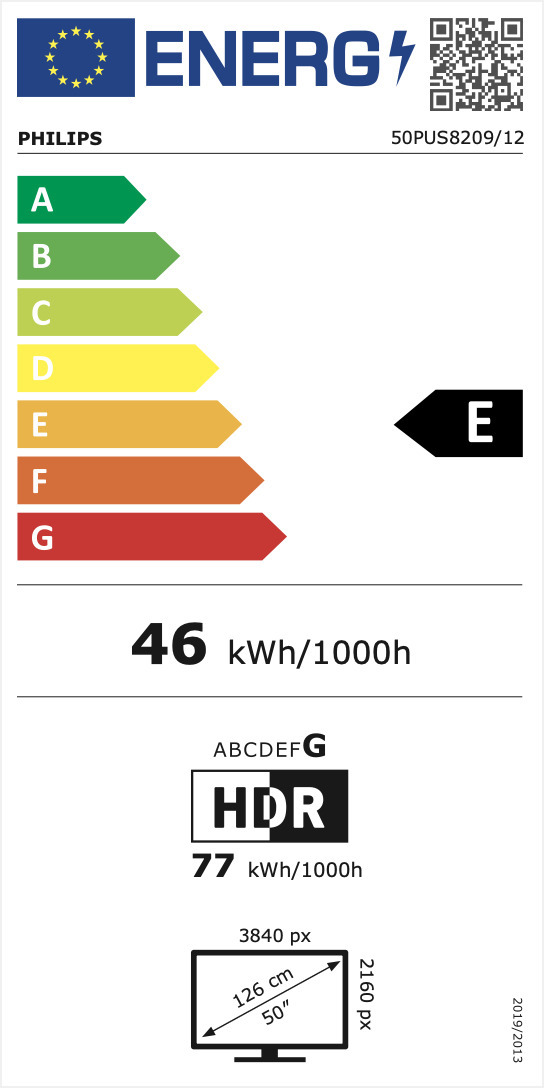 Philips 43" PUS8209 – 4K QLED Ambilight TV