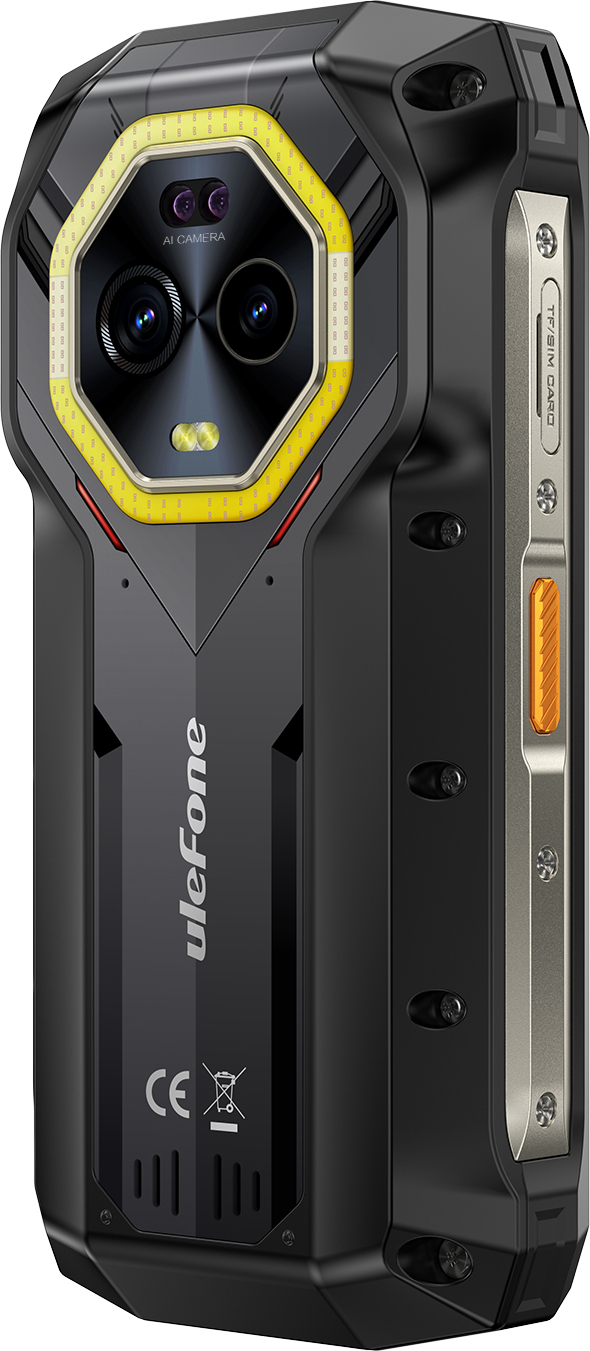 DOOGEE Fire 6 Power puhelin, 256/8 Gt, musta