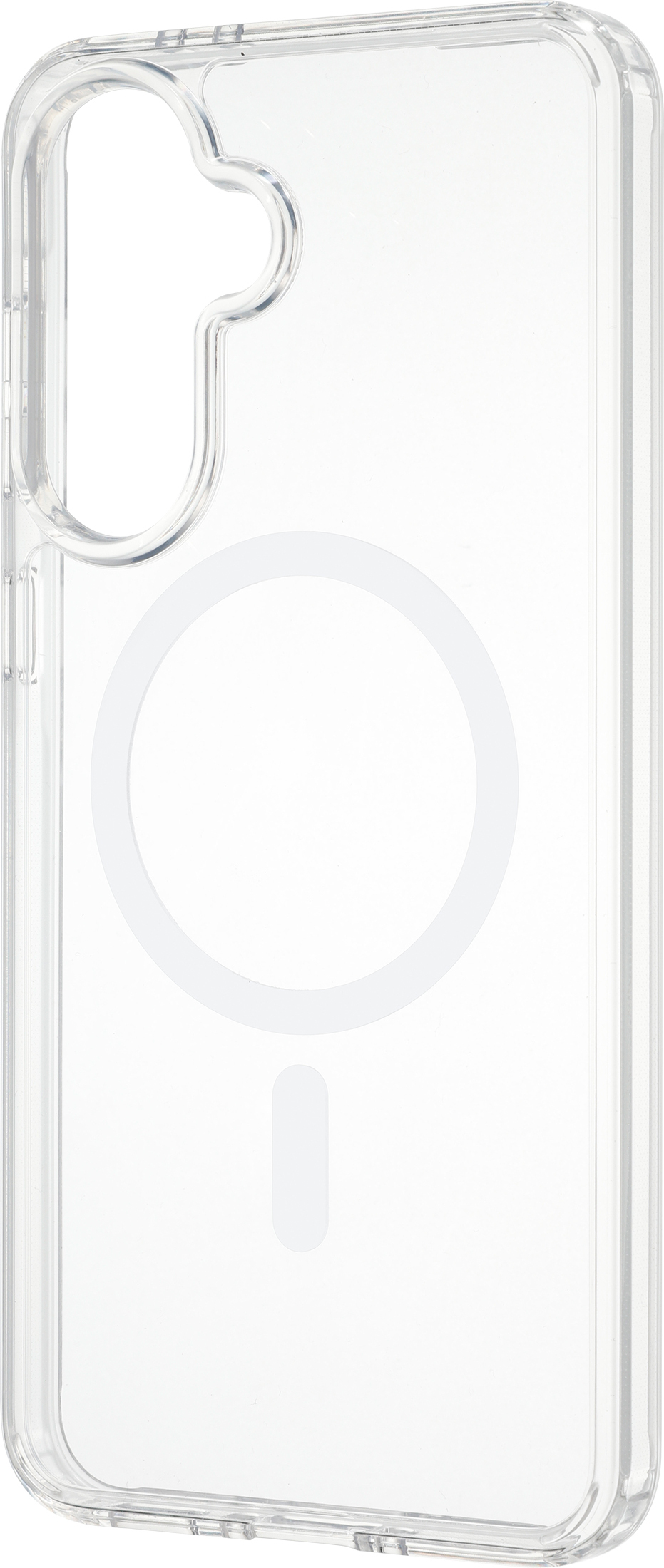 FoneKit Premium MagSafe-yhteensopiva suojakuori, Samsung Galaxy S25 Edge, läpinäkyvä