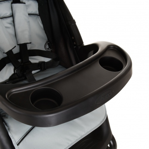 Hauck Shopper Neo II -matkarattaat, Caviar/Silver