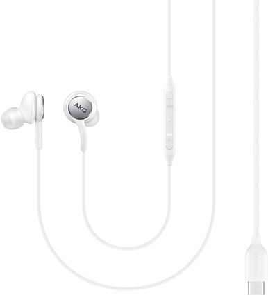 Samsung Type-C -langalliset nappikuulokkeet, USB-C, valkoinen