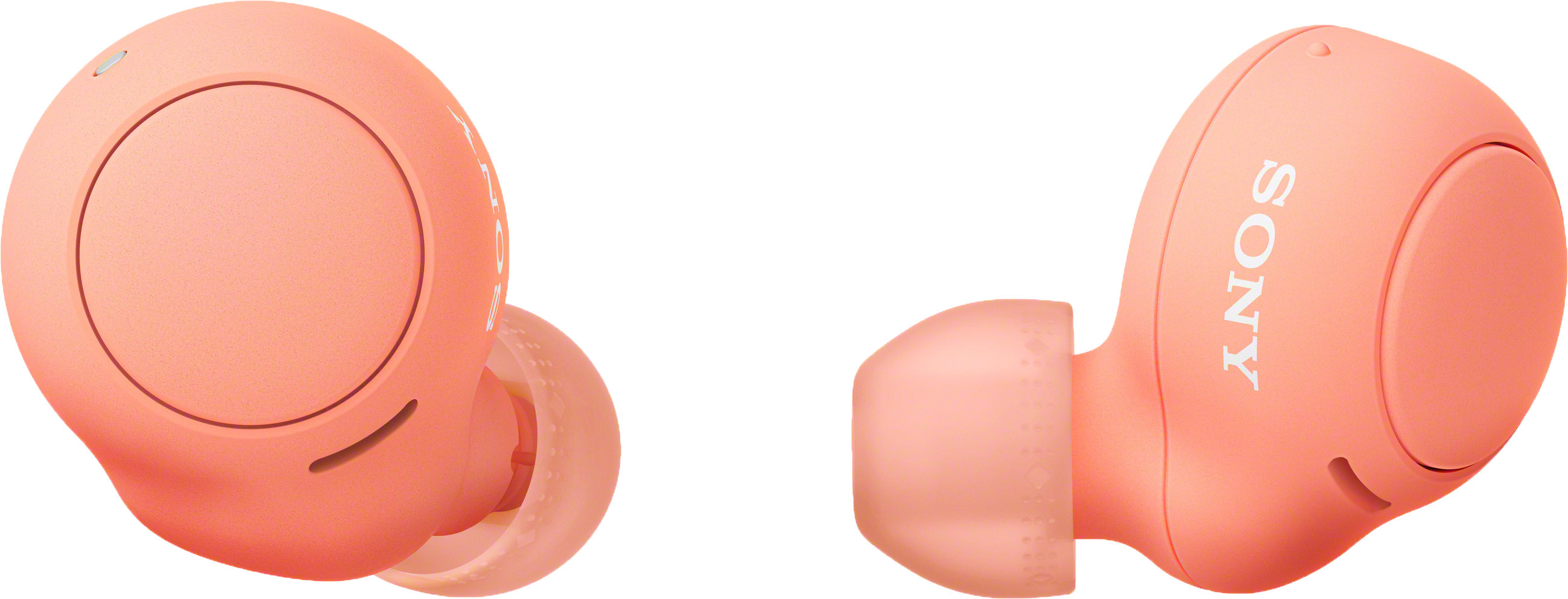Sony WF-C500 -nappikuulokkeet, persikka 2 Sony WF-C500 -nappikuulokkeet, persikka - Image 2