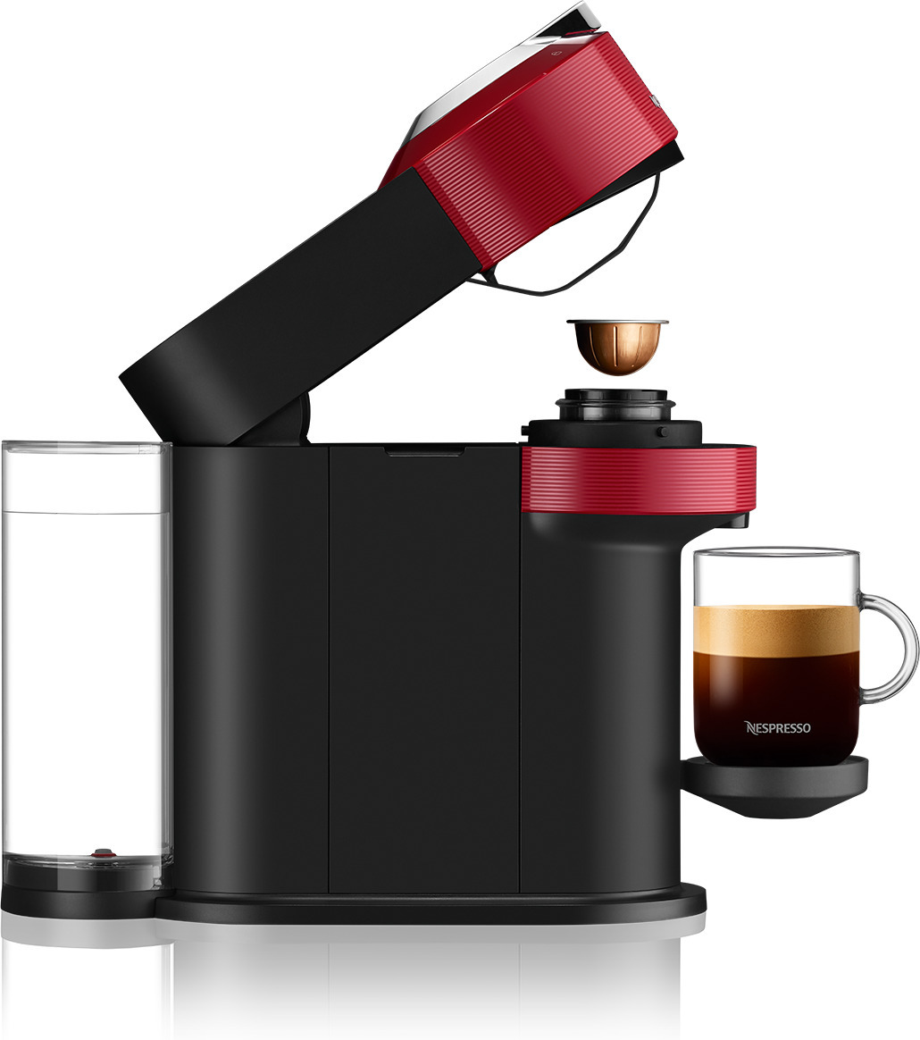 Nespresso Vertuo Next -kapselikeitin, musta/punainen