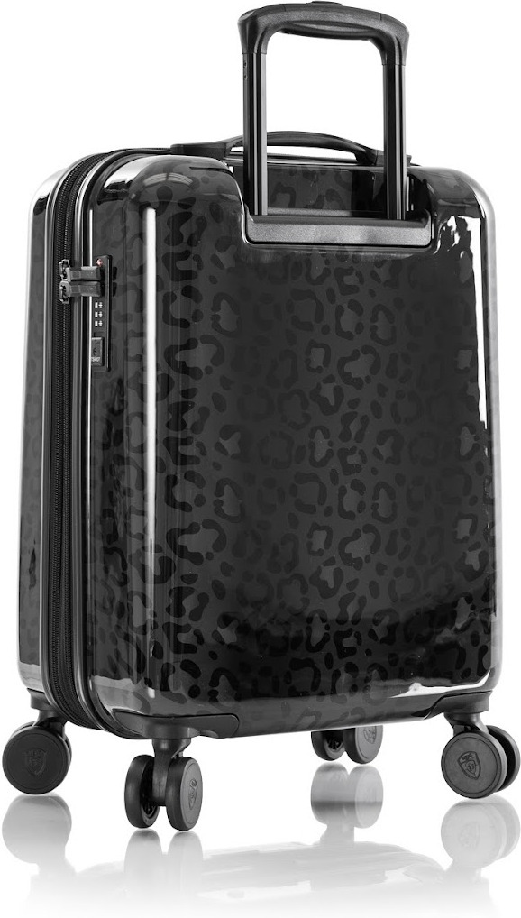 Heys Black Leopard Fashion Spinner 53 cm -matkalaukku