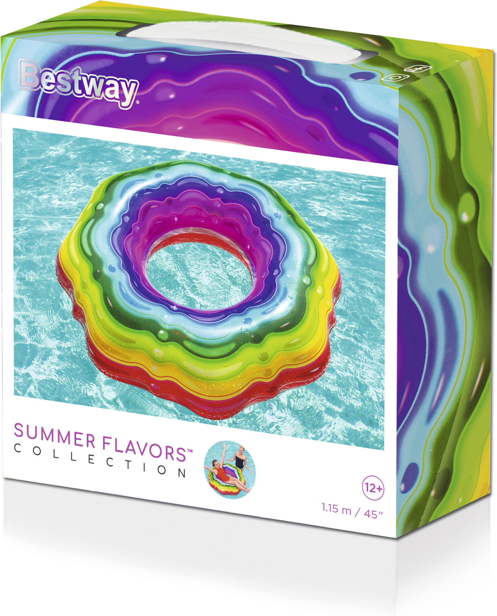 Bestway Jelly -uimarengas, 115 cm
