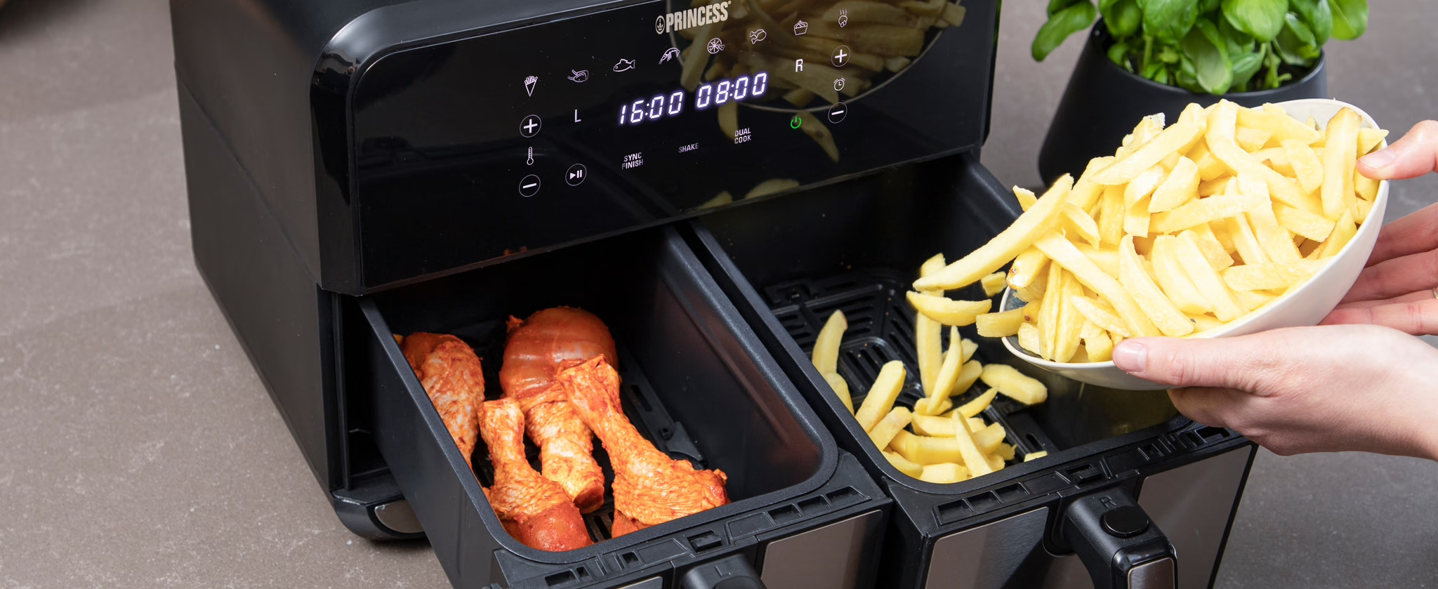 Princess 182074 Oven Double -airfryer 7 Princess 182074 Oven Double -airfryer - Image 7