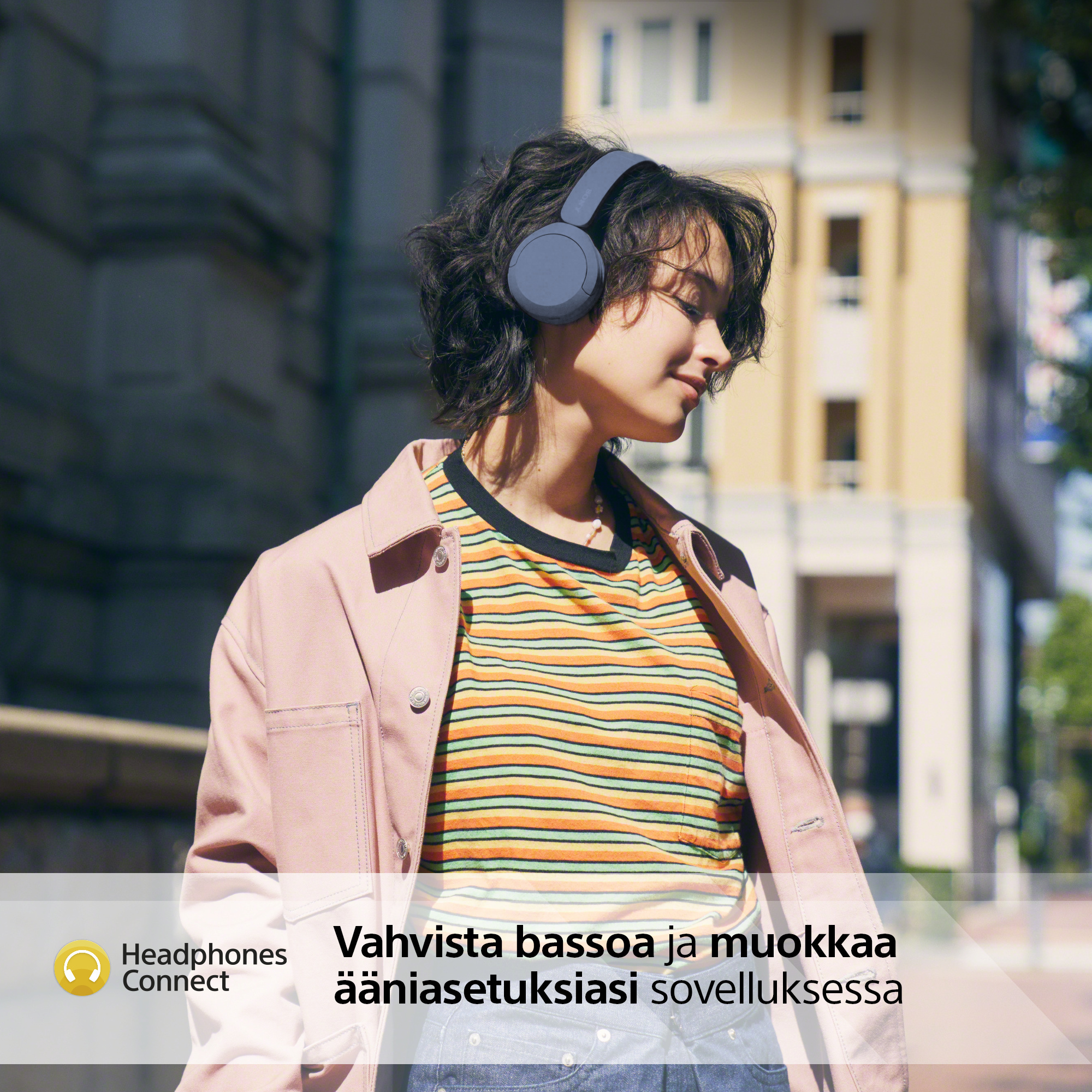 Sony WH-CH520 -langattomat sankakuulokkeet, sininen