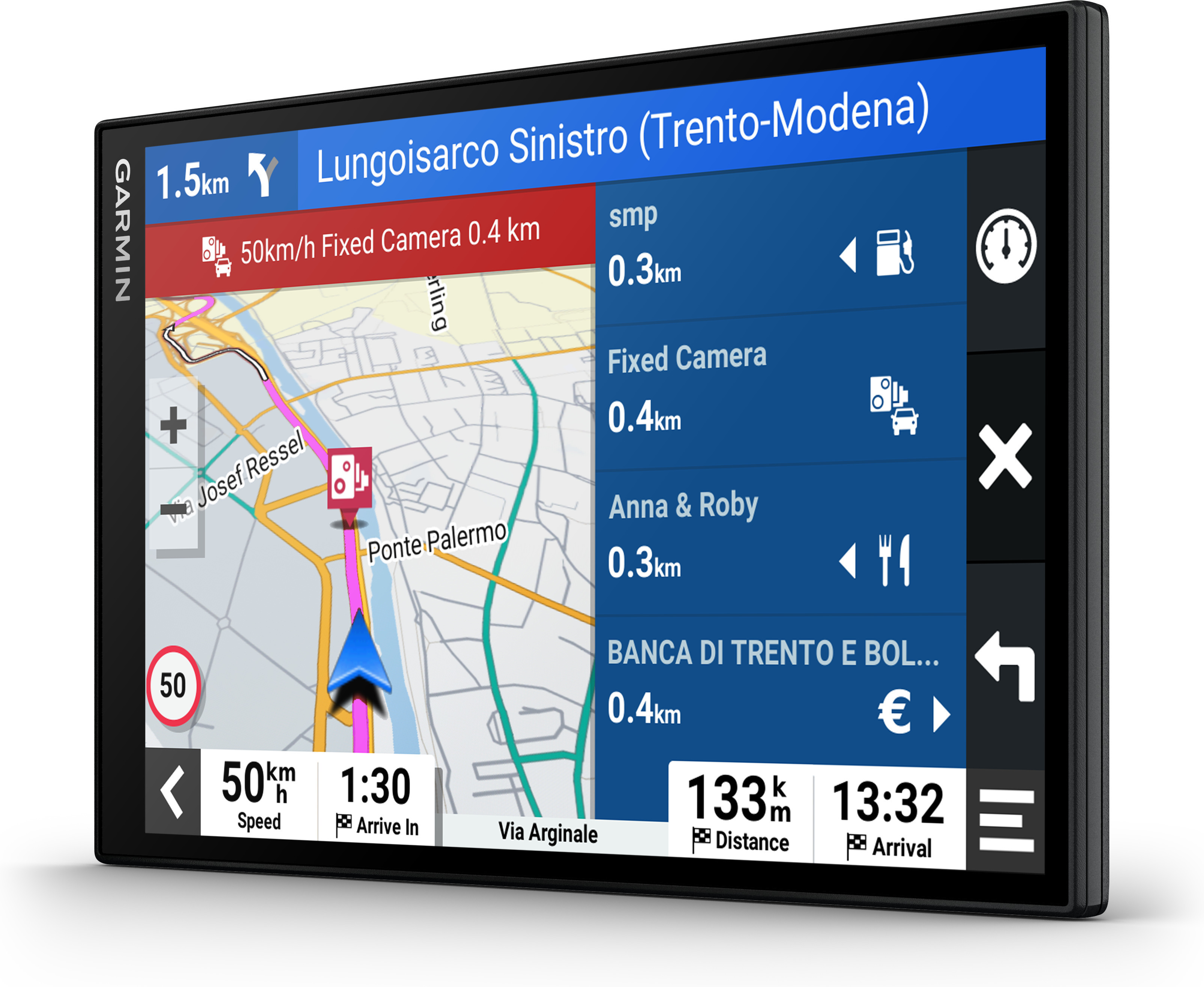 Garmin DriveSmart 86, 8" -autonavigaattori, Eurooppa