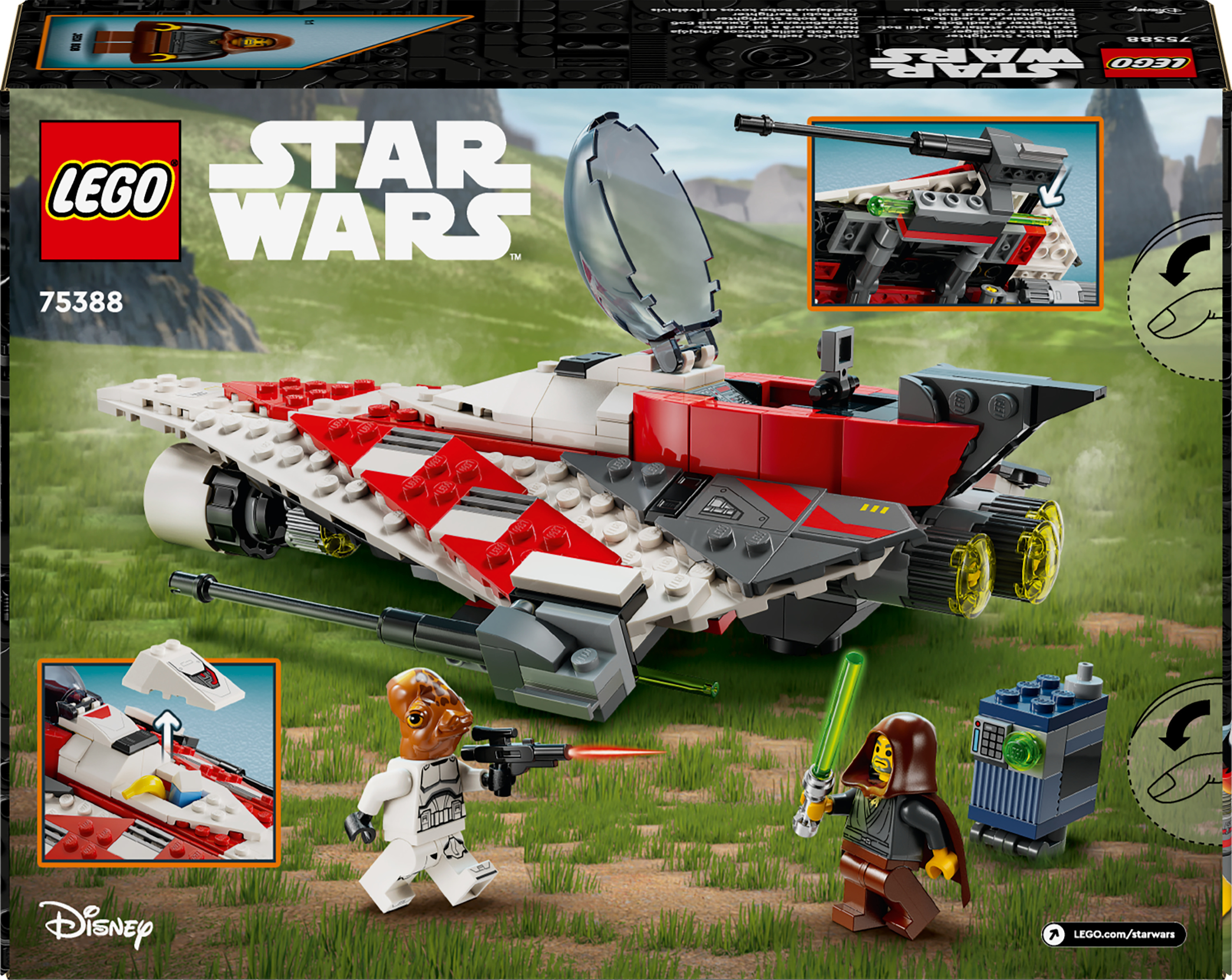 LEGO Star Wars 75388 - Jedi Bobin tähtihävittäjä
