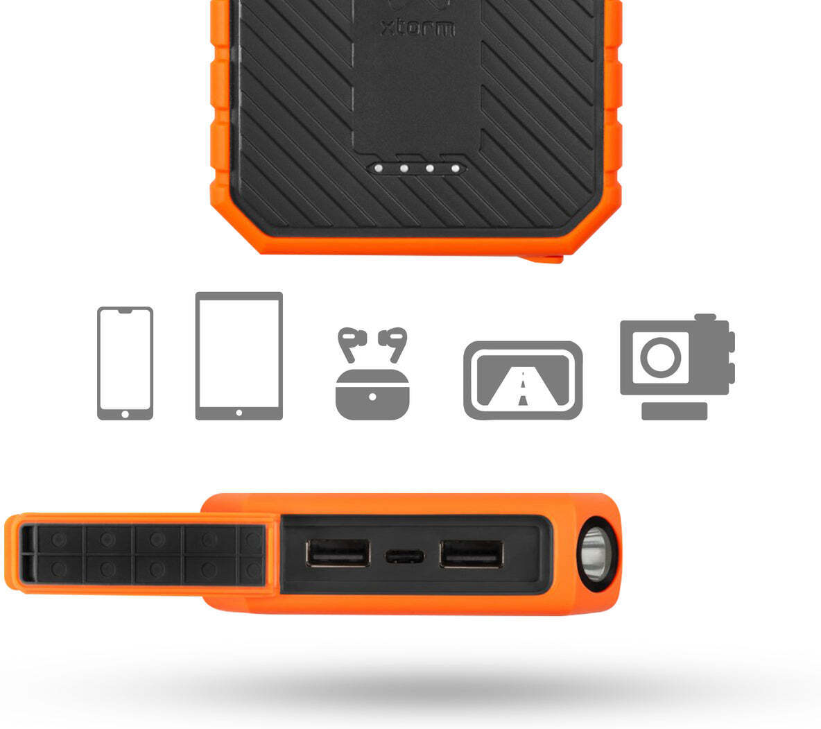 Xtorm XR201 Power Bank Rugged -varavirtalähde, 10 000 mAh