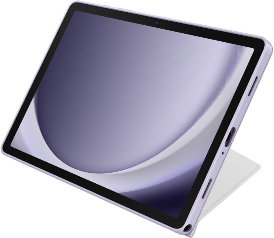 Samsung Galaxy Tab A9+ Book Cover -suojakotelo, valkoinen